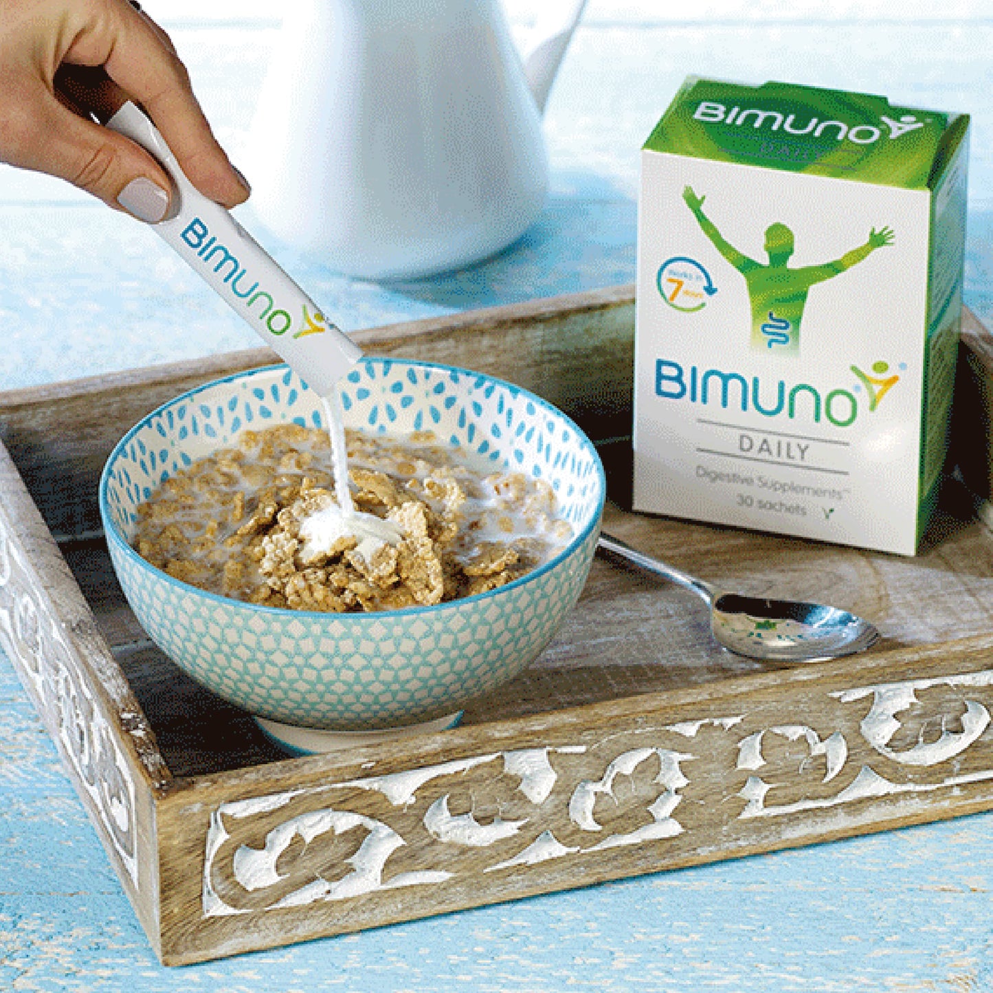 BIMUNO Immunity Food Supplement โ Prebiotic Multivitamin for All Ages | Vitamin D3, C & Zinc | Gluten Free, Vegetarian, Halal, Kosher