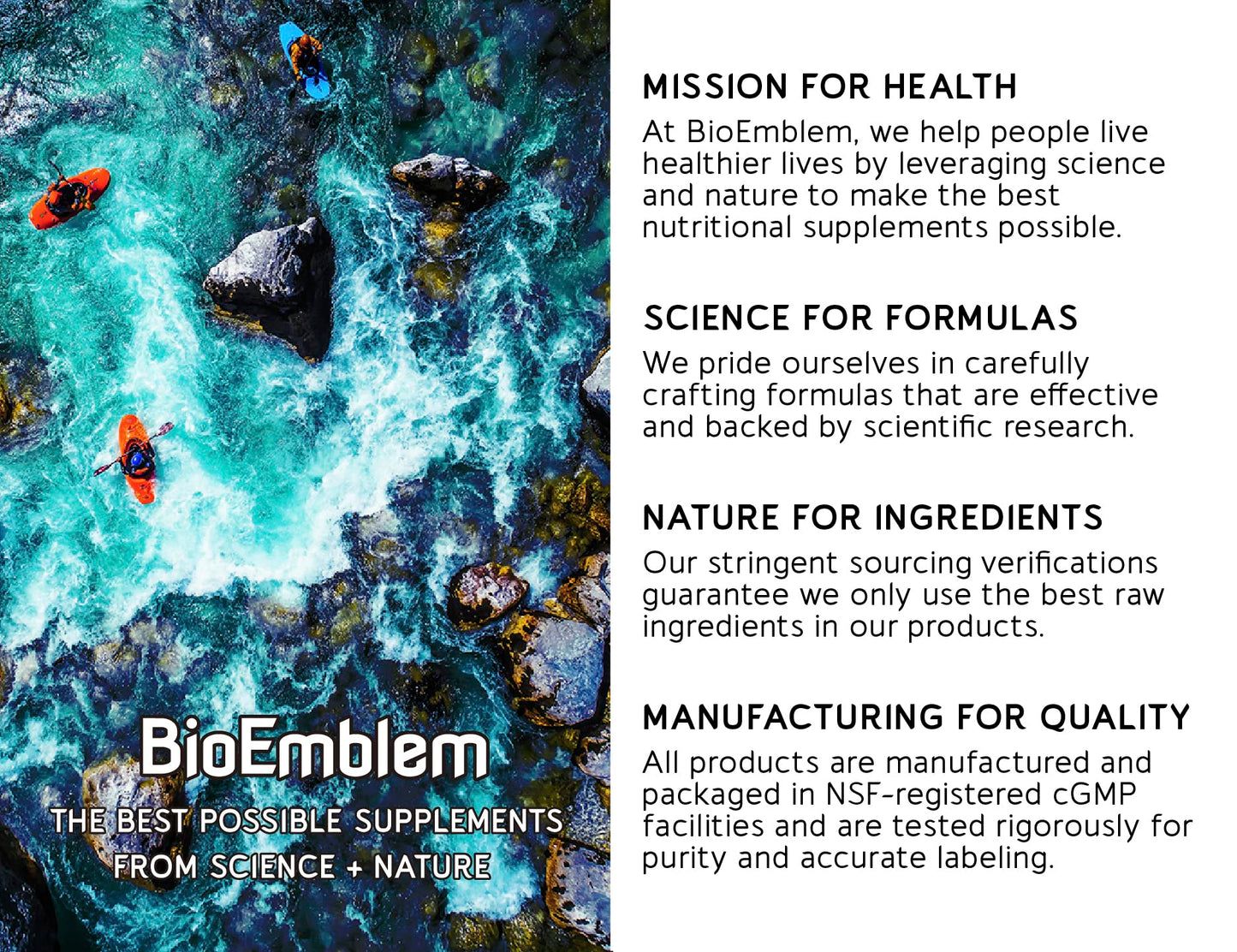 BioEmblem Turmeric Curcumin with BioPerine | Joint & Heart Health | California Made