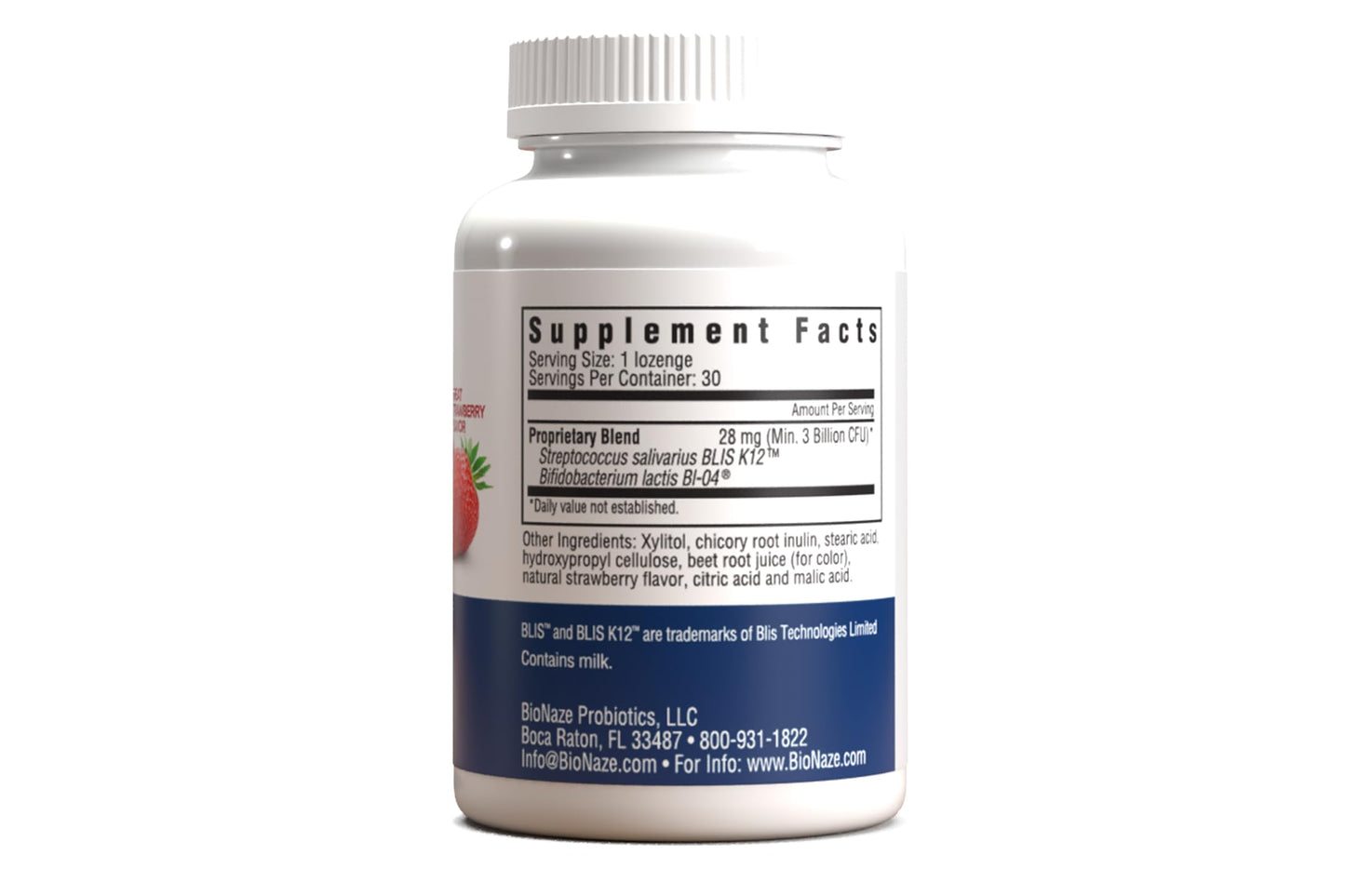 Bionaze BLIS K12 & BL-04 Oral Probiotic β 30 Count | Oral & Respiratory Support