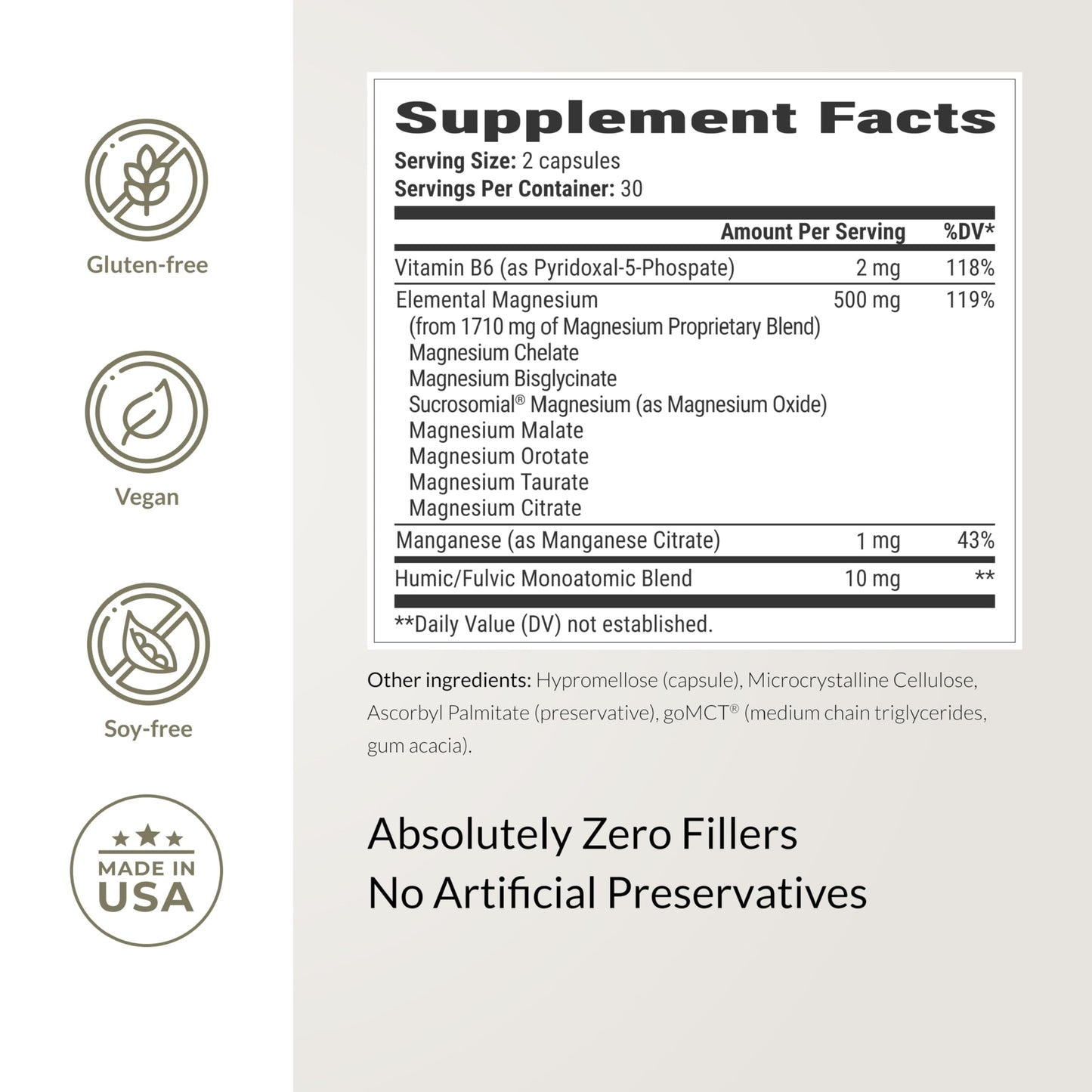 BiOptimizers Magnesium Breakthrough Complex โ 7 Forms for Sleep & Cognitive Support | 60 Capsules