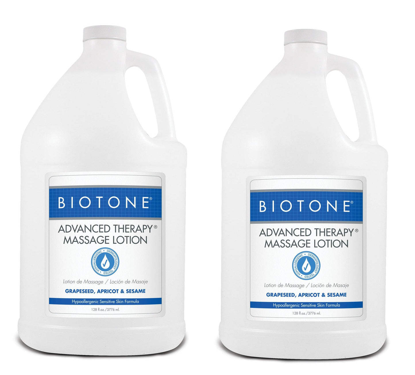 Biotone Advanced Therapy Massage Lotion, 2 x Gallons โ ATL1G
