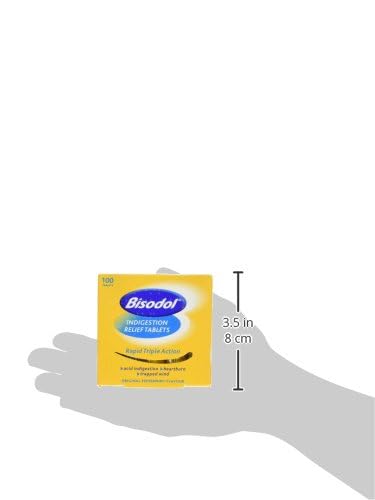 Bisodol Indigestion Relief Tablets X 100 โ Rapid Triple Action