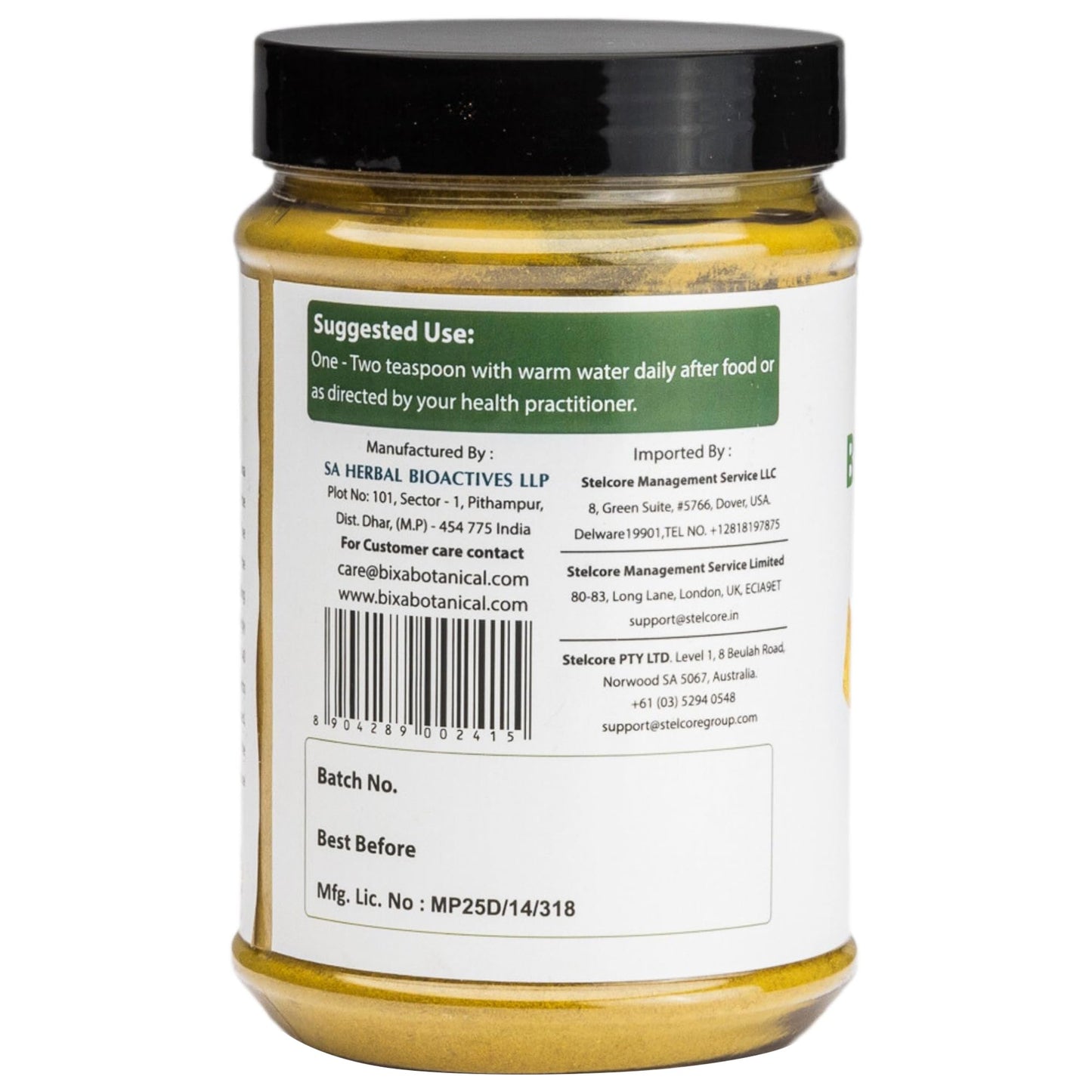 bixa BOTANICAL Berberry Root Powder | Berberis Aristata (Daruharidra) โ Ayurvedic Herbal Supplement