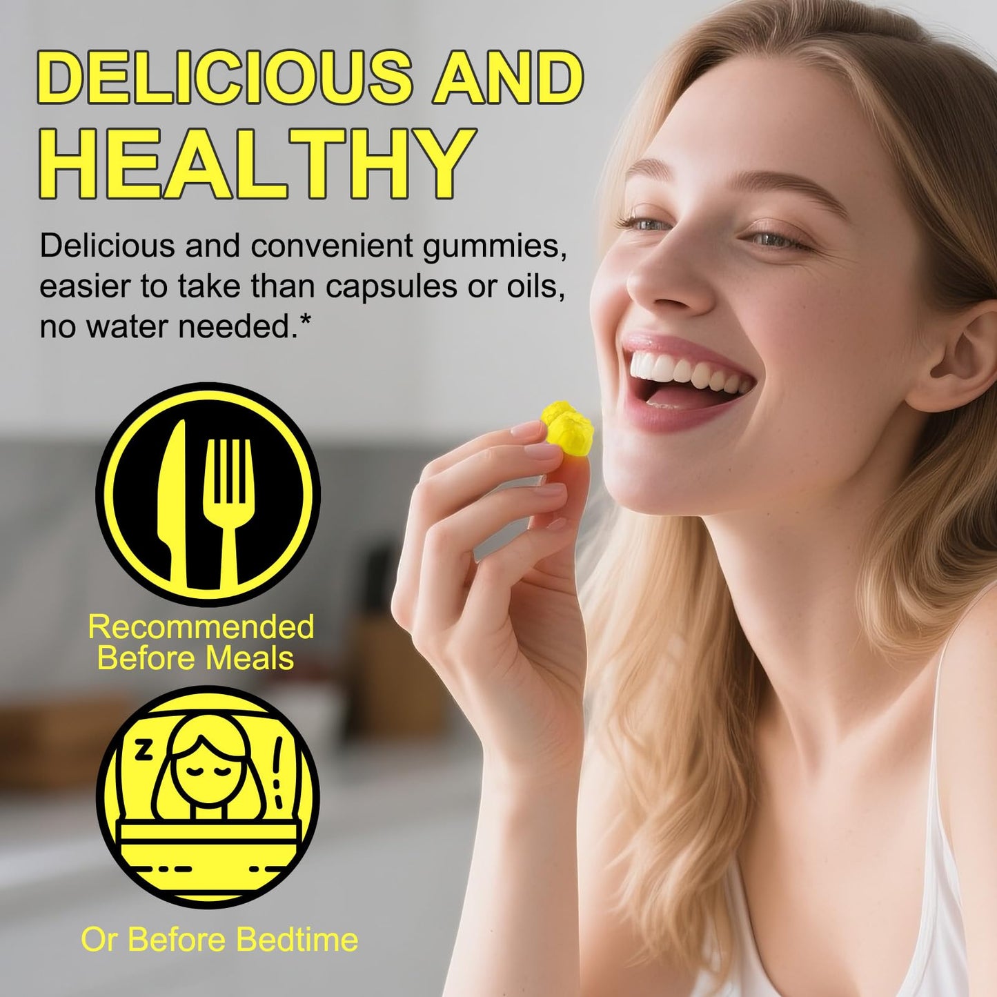 Black Seed Oil Gummies 90ct โ 100% Black Seed Oil, Immune & Wellness Support