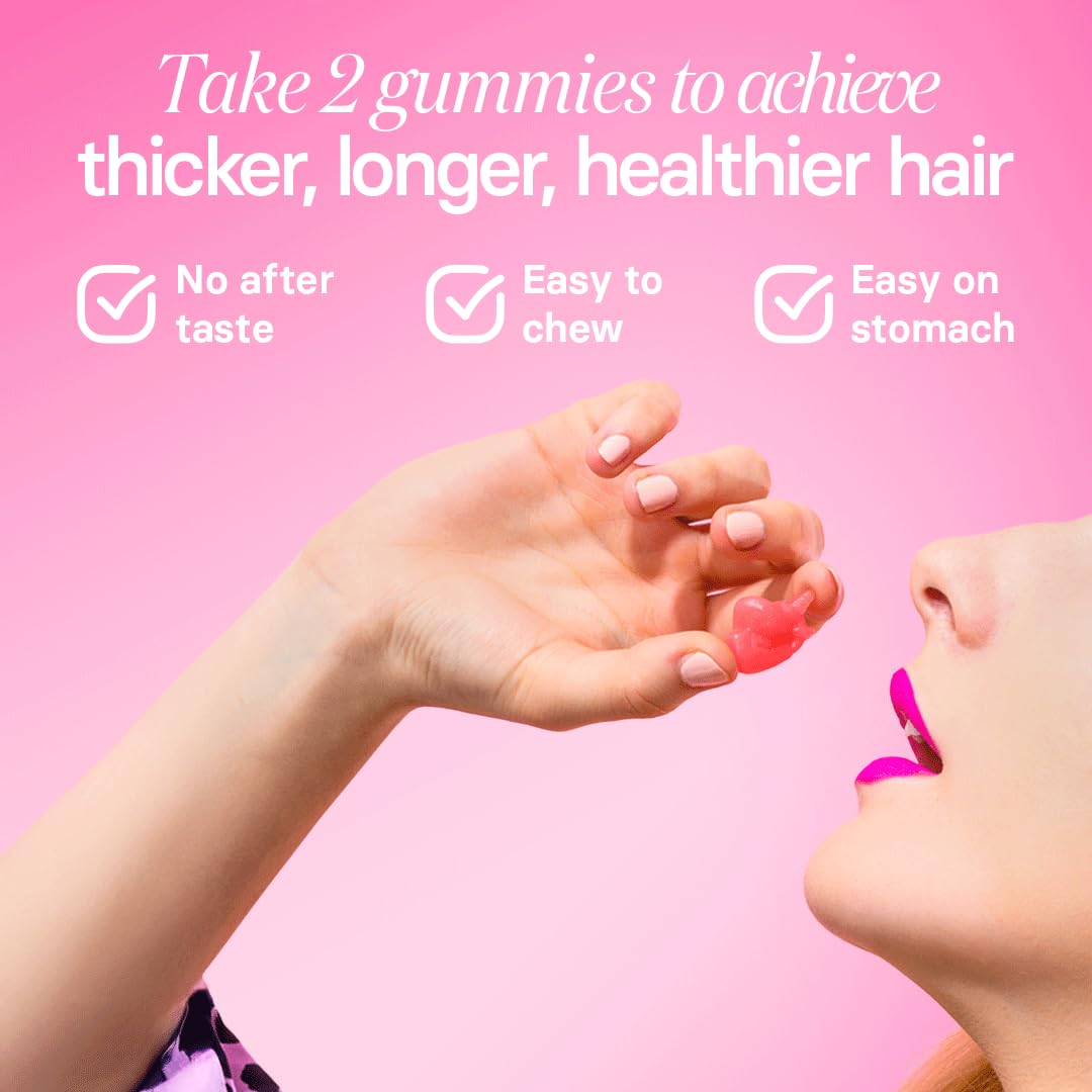 Bloom Hair Gummies โ Biotin Hair Growth Vitamins for Women