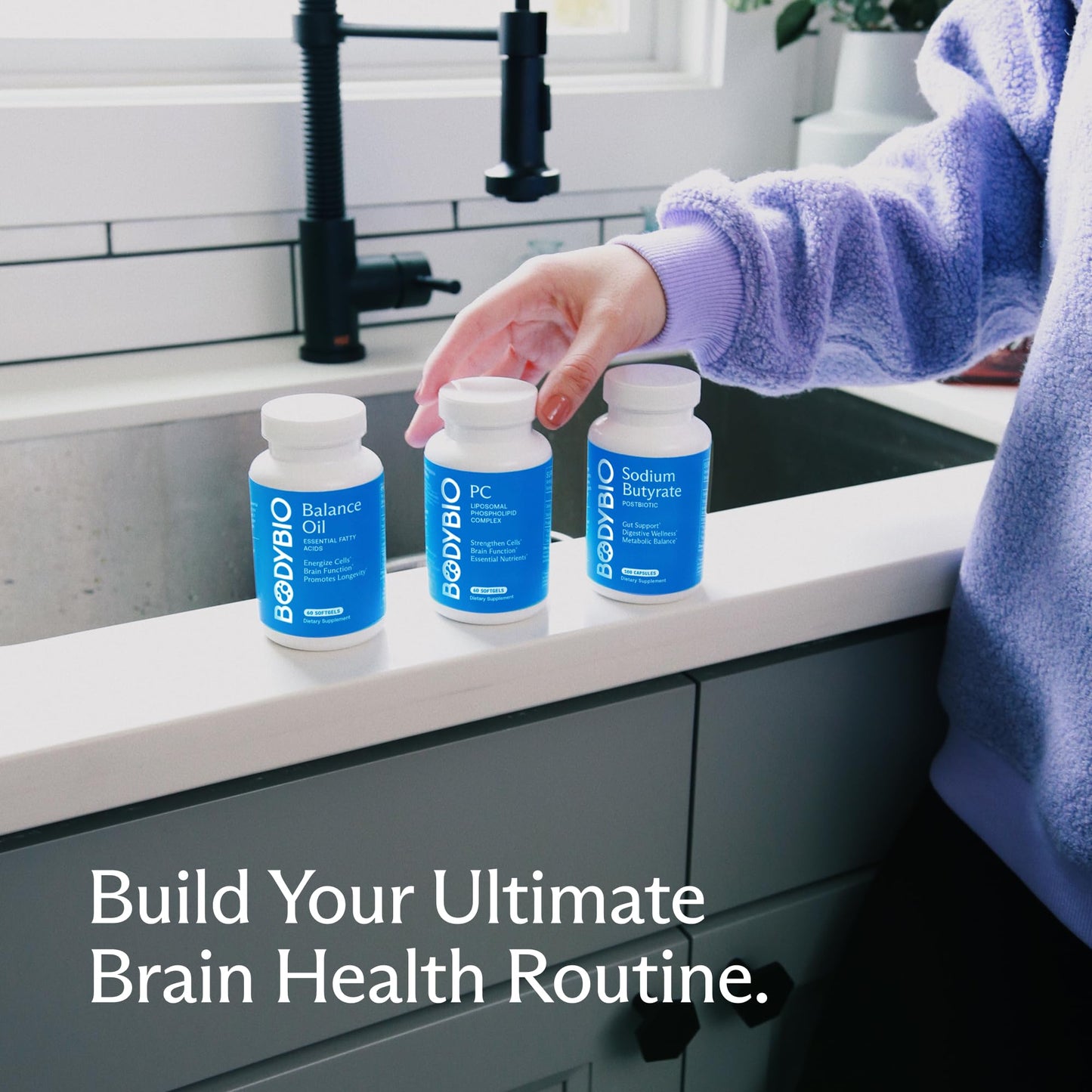 BodyBio PC โ Phosphatidylcholine for Brain Health, Focus & Healthy Aging