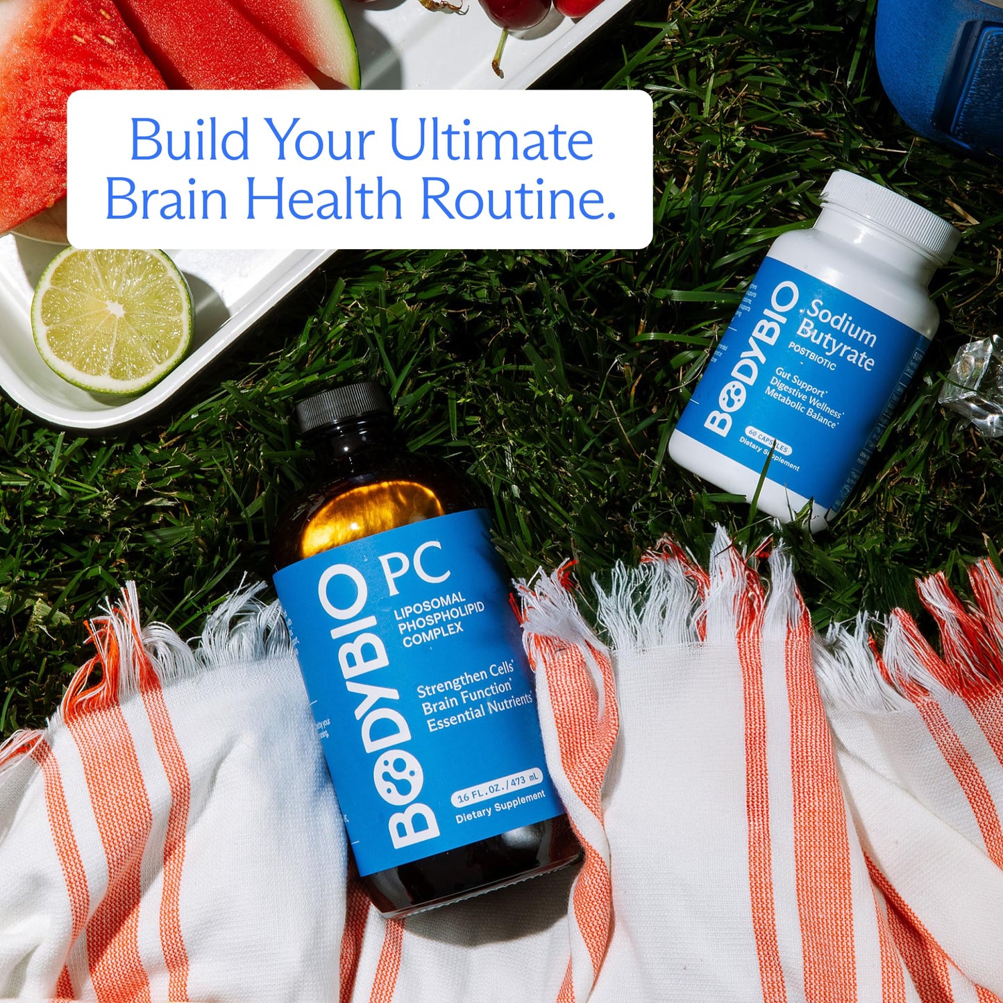 BodyBio PC β Phosphatidylcholine for Brain Health, Focus & Gentle Daily Detox