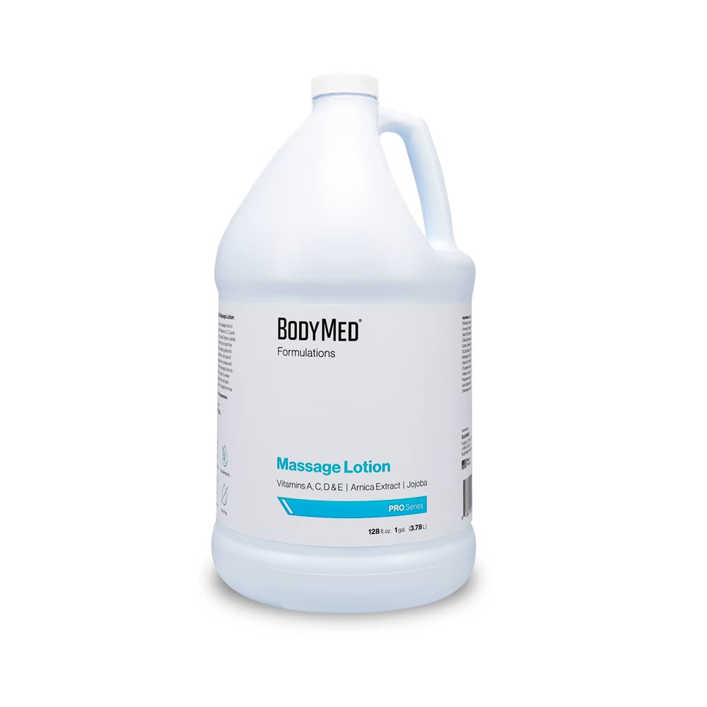 BodyMed Formulations Massage Lotion, 1 gal โ Fragrance-Free, Leaping Bunny Certified