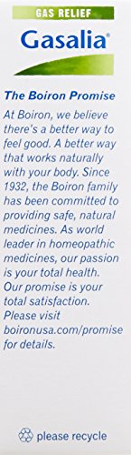 Boiron Gasalia 3 Pack โ 60 Tablets Each | Homeopathic Gas Relief