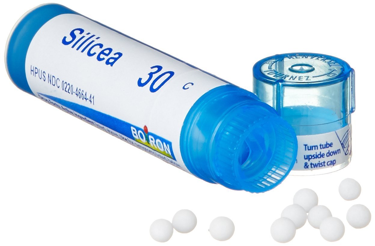 Boiron Silicea 30C Pellets โ 80 Count Tube (Pack of 2)