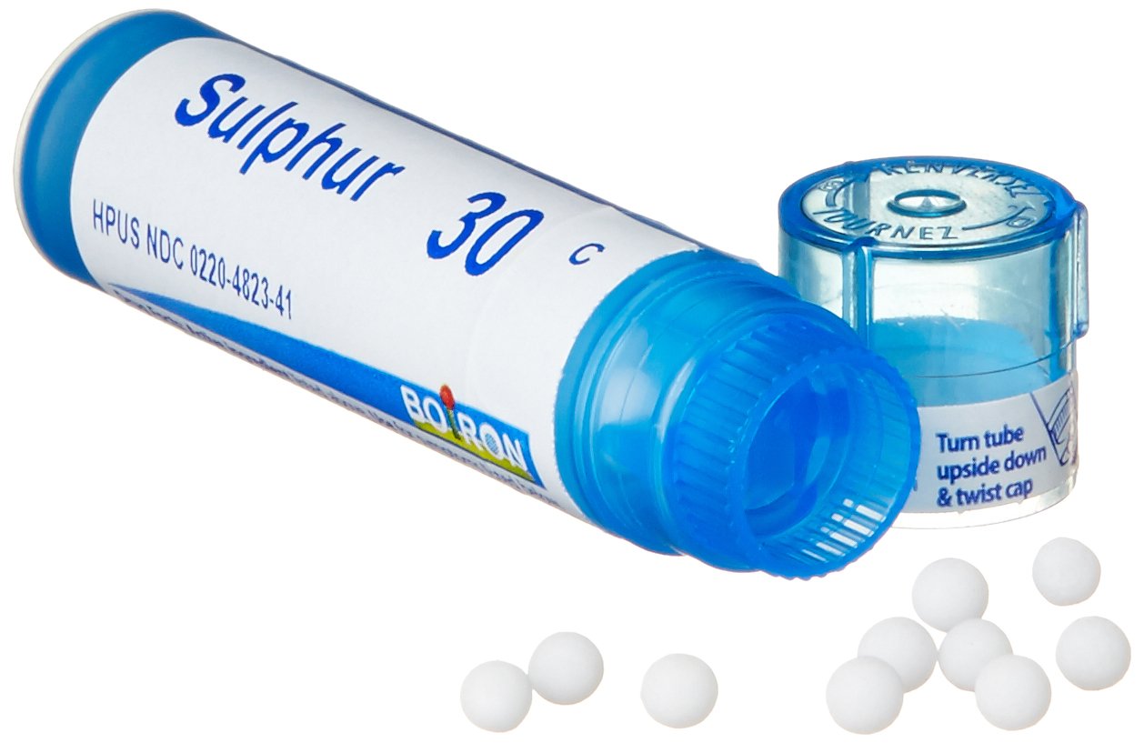 Boiron Sulphur 30C (5x80) โ Homeopathic Skin Care