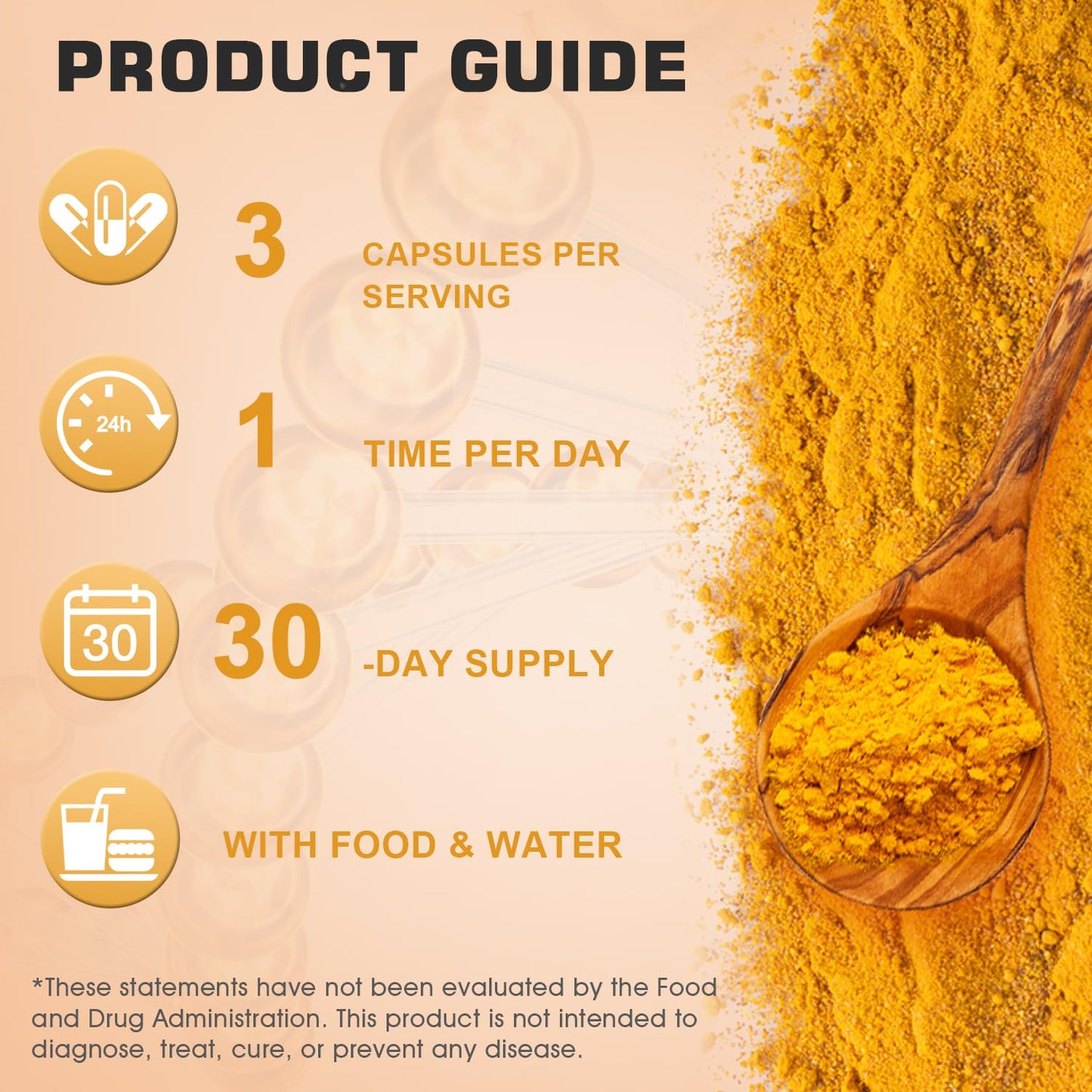 Turmeric Curcumin 1800mg with 95% Curcuminoids & Black Pepper โ High Absorption, Extra Strength, 90 Capsules