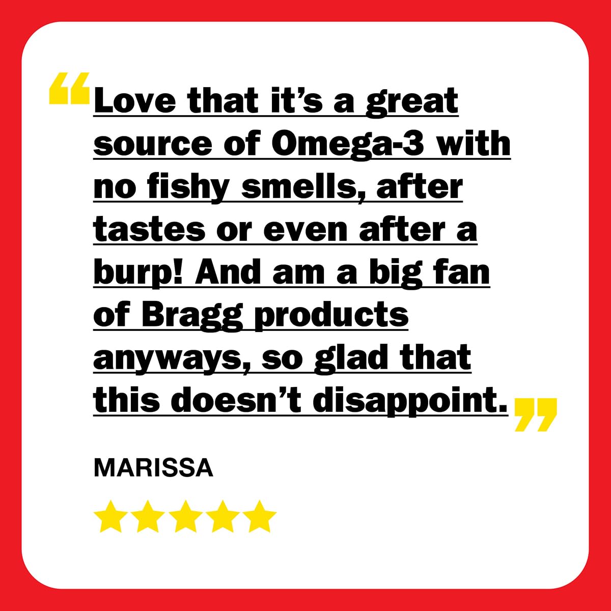 Bragg Omega-3 Vegan Softgels with DHA & EPA โ Marine Algae, Eye & Brain Health