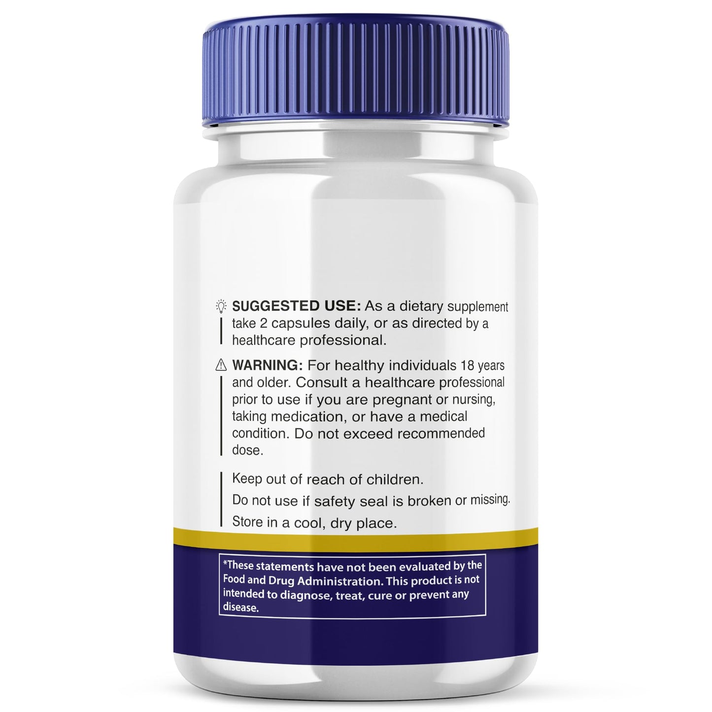 Brain Defender Supplement โ Focus & Memory Nootropic Capsules (60 Count)