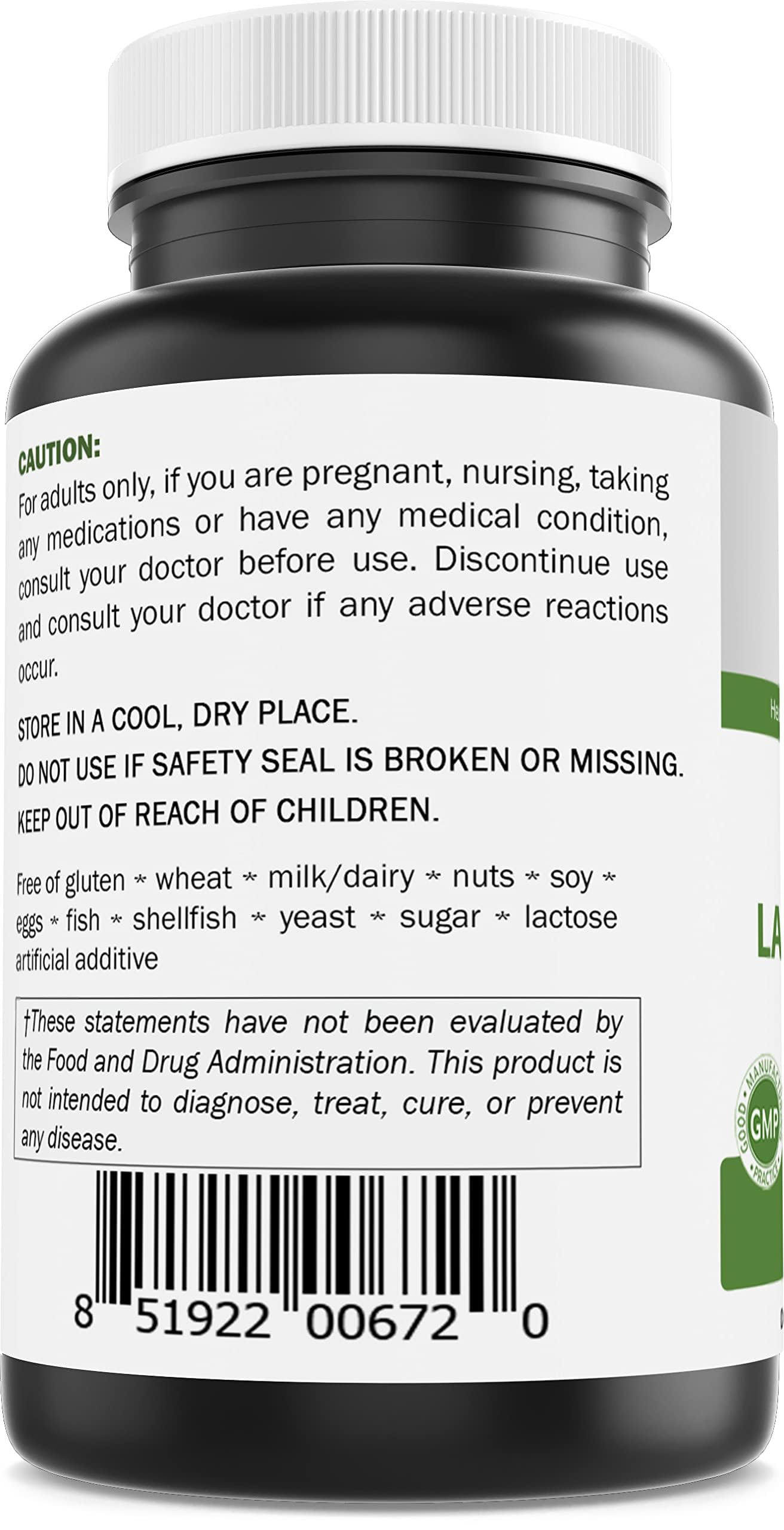 Brieofood Lactase Enzyme Pills โ 3000 FCC ALU, 360 Tablets, 360 Servings โ Non-GMO, Gluten Free