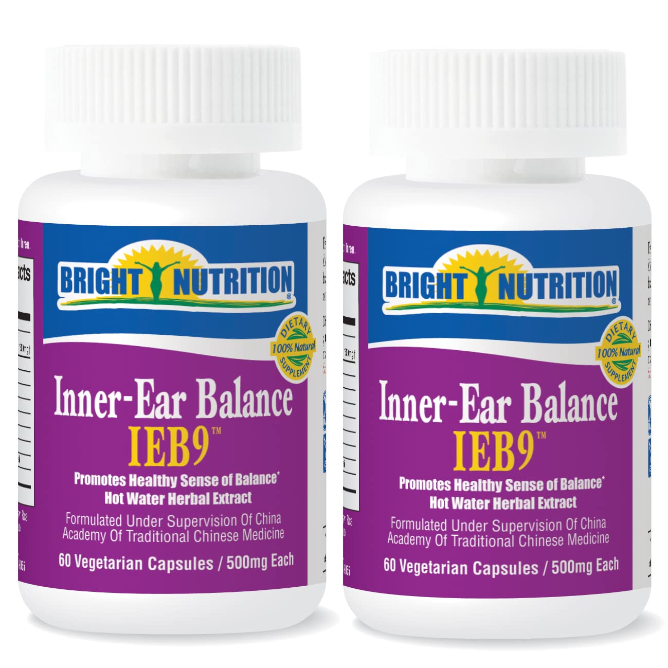 Bright Nutrition Inner-Ear Balance 120 Capsules โ Herbal Support for Inner Ear Comfort