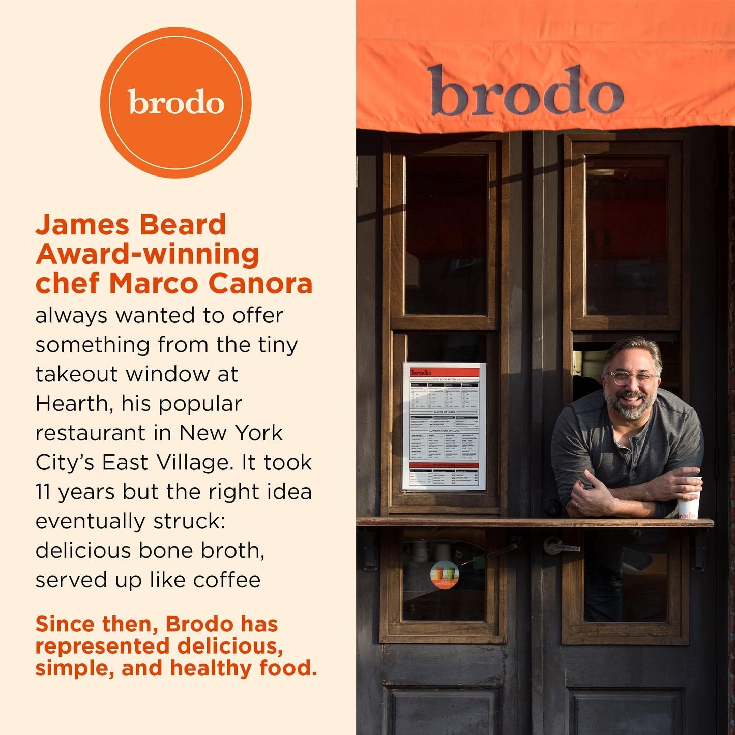 Brodo Organic Chicken Bone Broth with Collagen โ Low Sodium, Protein-Rich (4x25 oz Pouches)