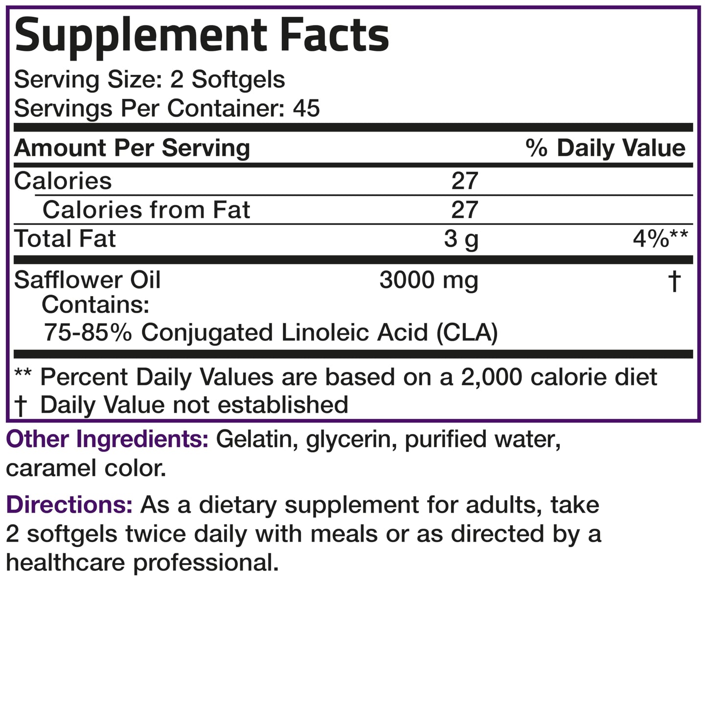 Bronson CLA 3000 โ Extra High Potency, 90 Softgels