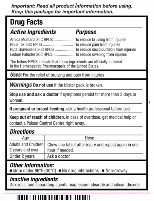 Miers Laboratories Arnica Extra Homeopathic Tablets โ Muscle Pain & Aches Relief