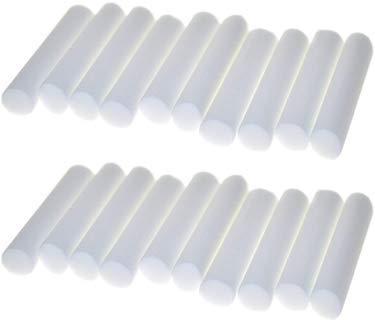 Wild Essentials 24 Pack Fiber Wick Inhaler Refills โ 4 cm Blank Nasal Sticks for On-The-Go Aromatherapy