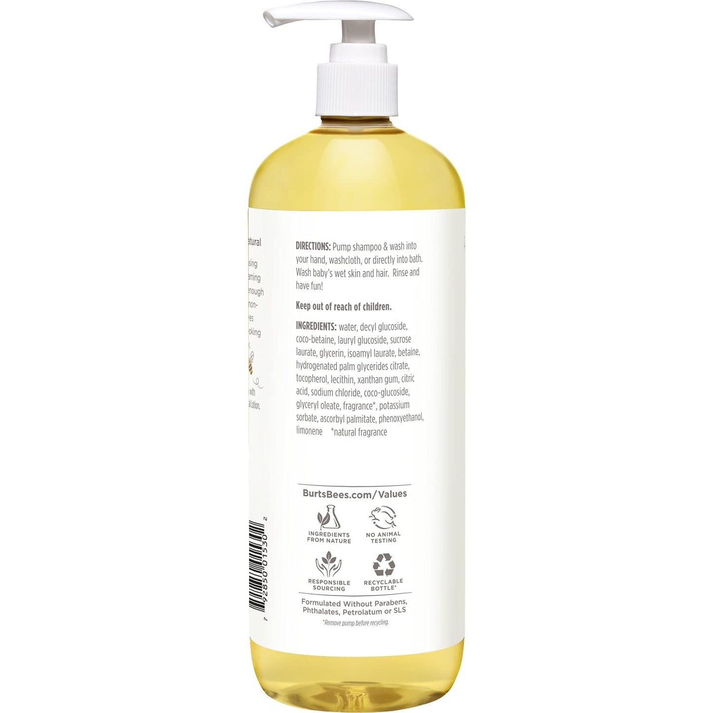 Burt's Bees Baby Shampoo & Wash Calming โ 21 Ounces (Pack of 3)