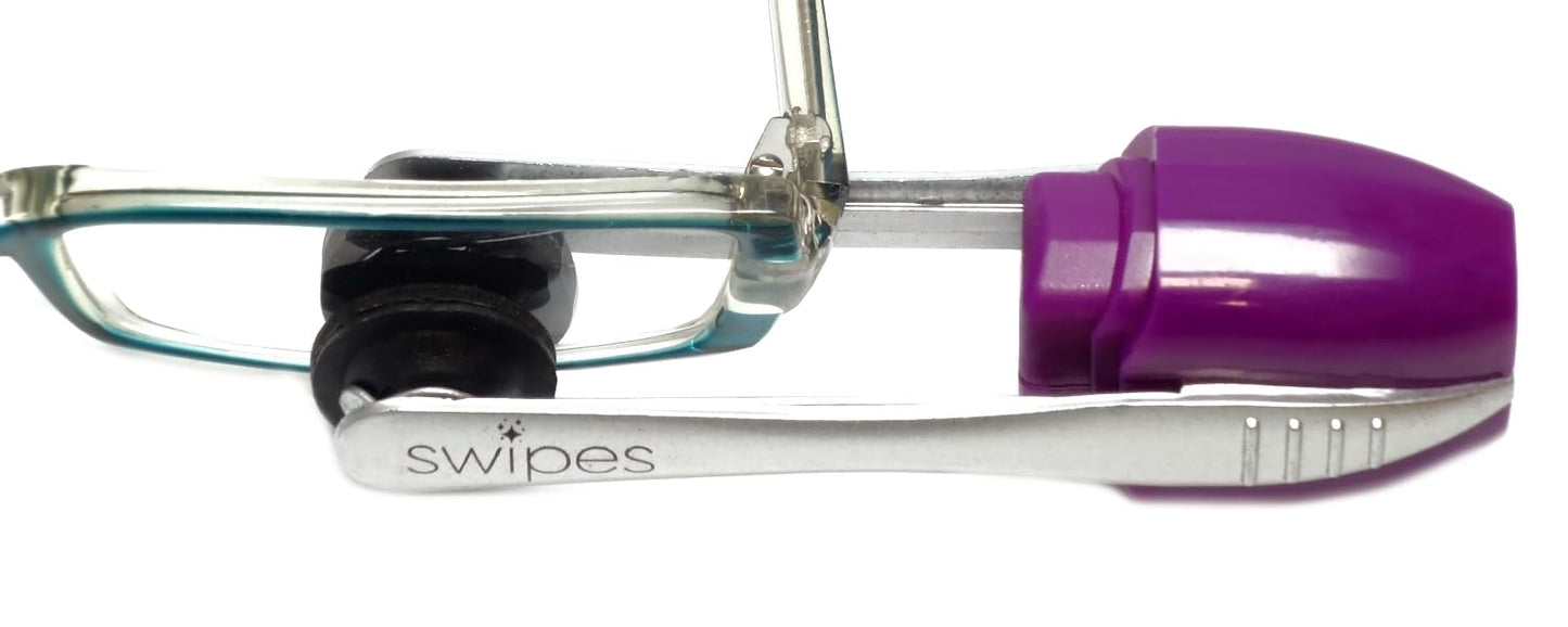 Calabria Carbon Eyeglass Cleaner โ Portable Purple Carbon Microfiber Lens Cleaner