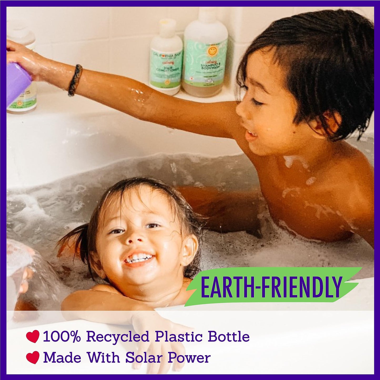 California Baby Calming Shampoo + Body Wash โ 100% Plant-Based, Lavender, Hypoallergenic (517 mL / 17.5 oz)
