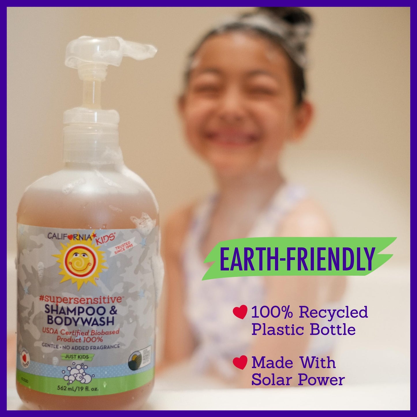 California Kids 2-in-1 Shampoo & Body Wash โ Super Sensitive Unscented, 19 oz