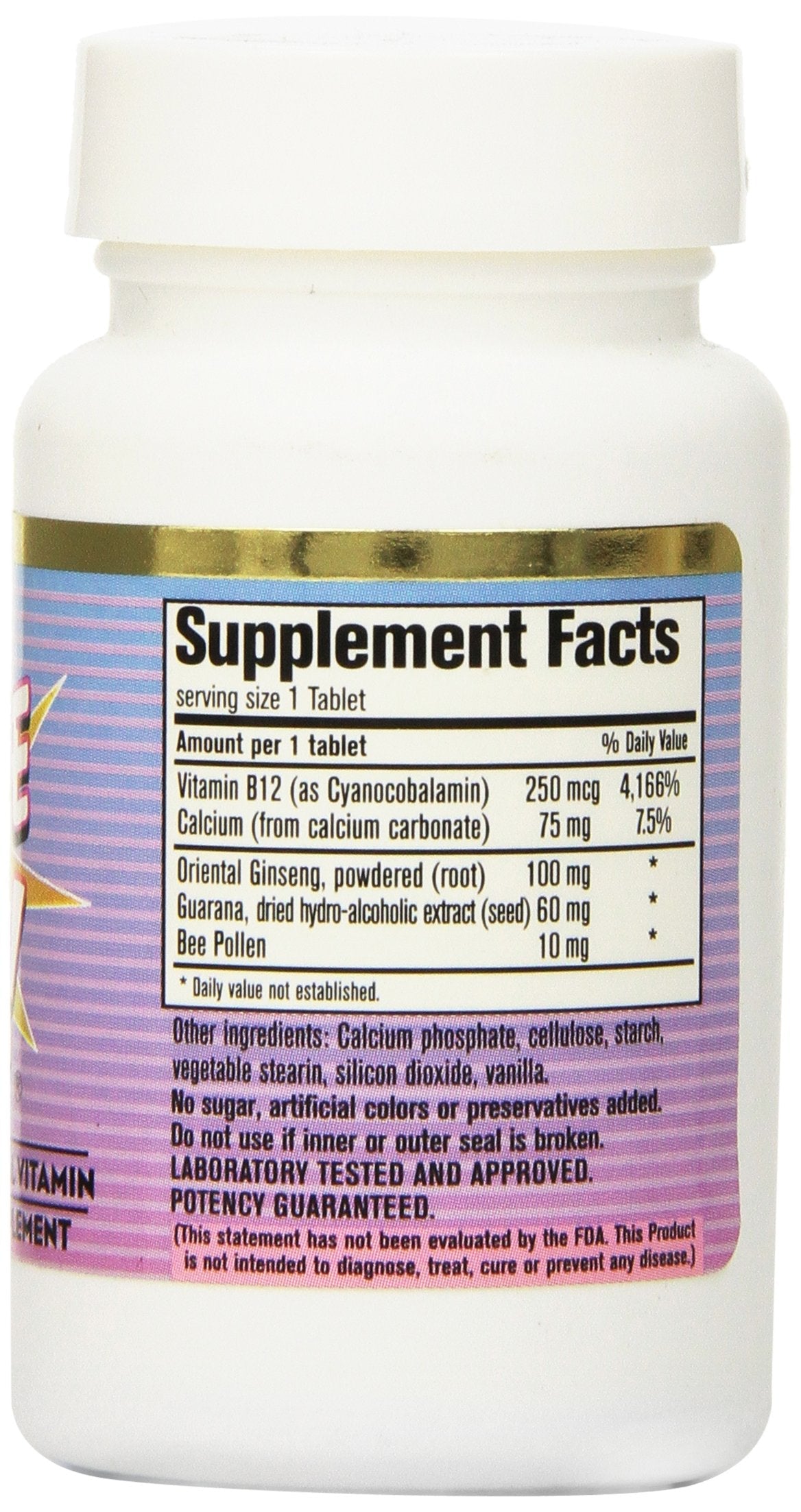California Natural Pick Me Up Vitamin, 60 Count โ Mild Energy