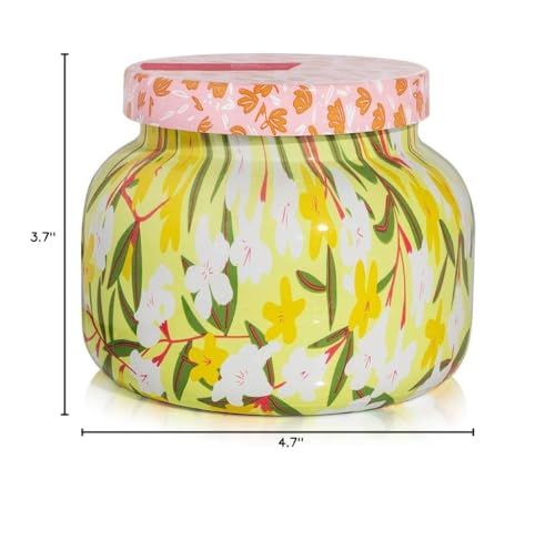 Capri Blue Aloha Orchid Pattern Play Jar Candle β 19 oz Soy Wax | Floral Notes