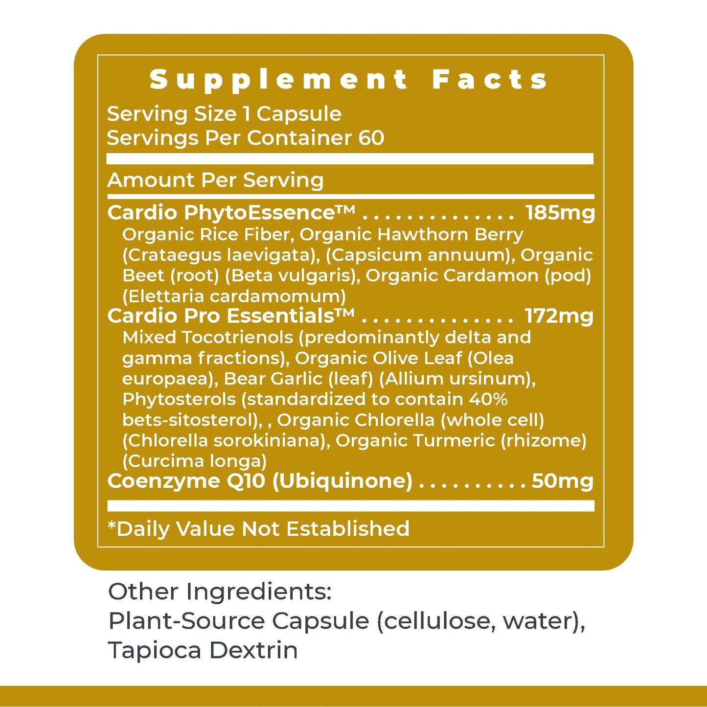 CardioVen by Premier Research Labs โ CoQ10 Ubiquinol, Heart Health Supplement, 60 Vegetarian Capsules