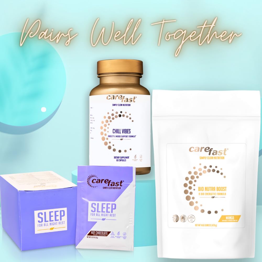 CAREFAST Pure Melatonin 60mg โ 120 Capsules | Sleep Aid, Non-Habit Forming