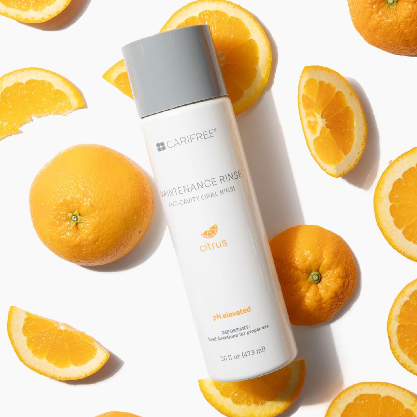 CariFree Maintenance Rinse Citrus โ Dentist-Recommended Fluoride Mouthwash