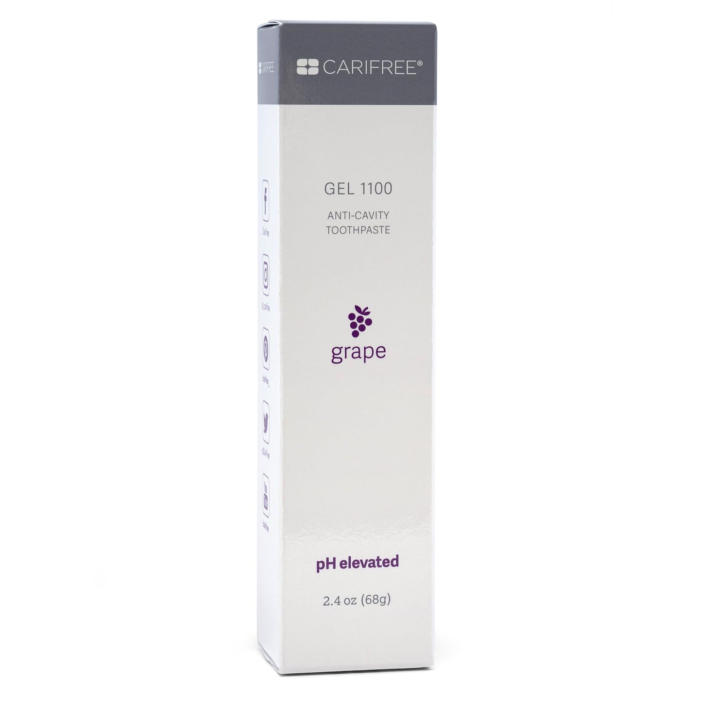 CariFree Gel 1100 โ Grape Flavored Anti-Cavity Toothpaste with Nano Hydroxyapatite