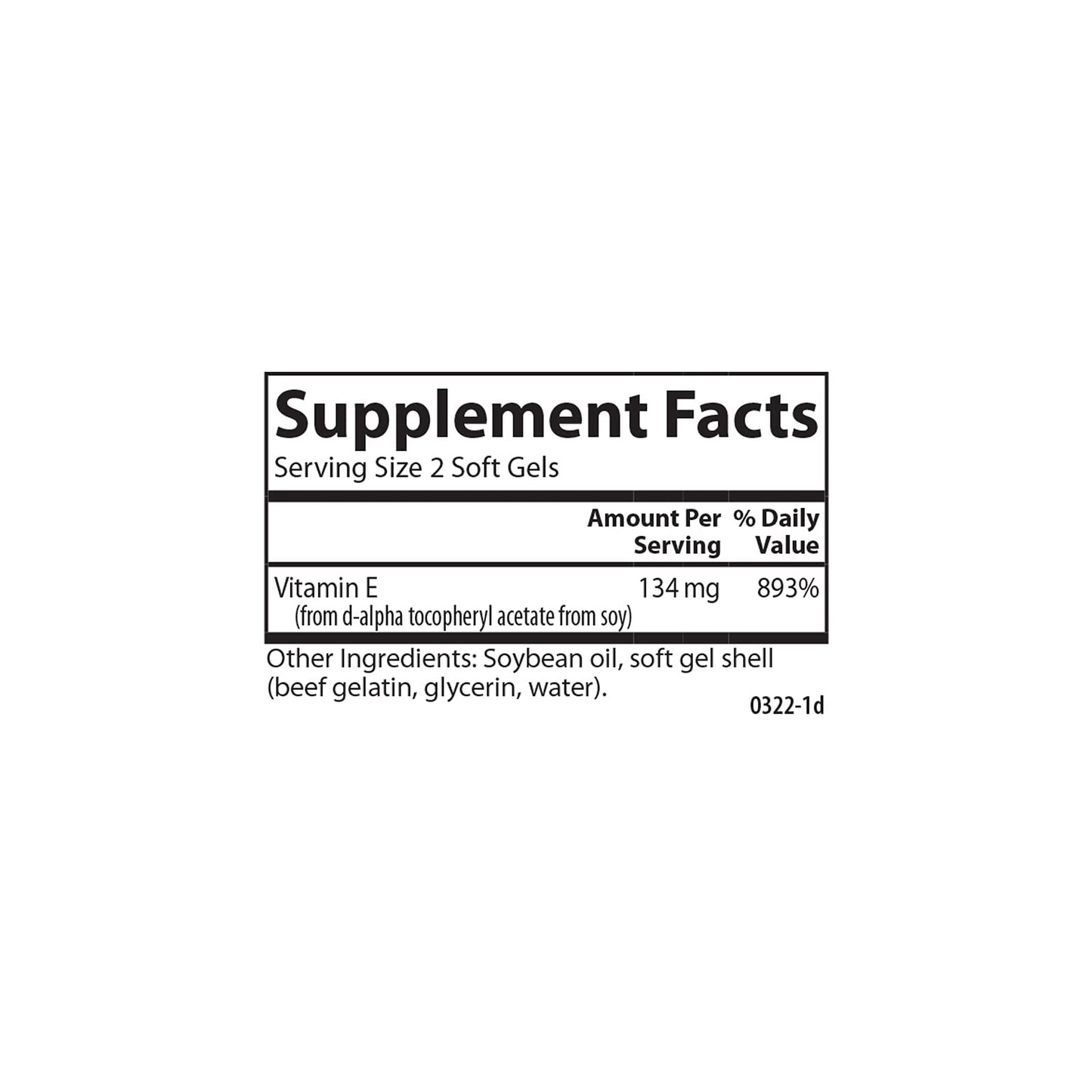 Carlson E-Gems 200 IU Vitamin E โ Natural Source, 250 Soft Gels