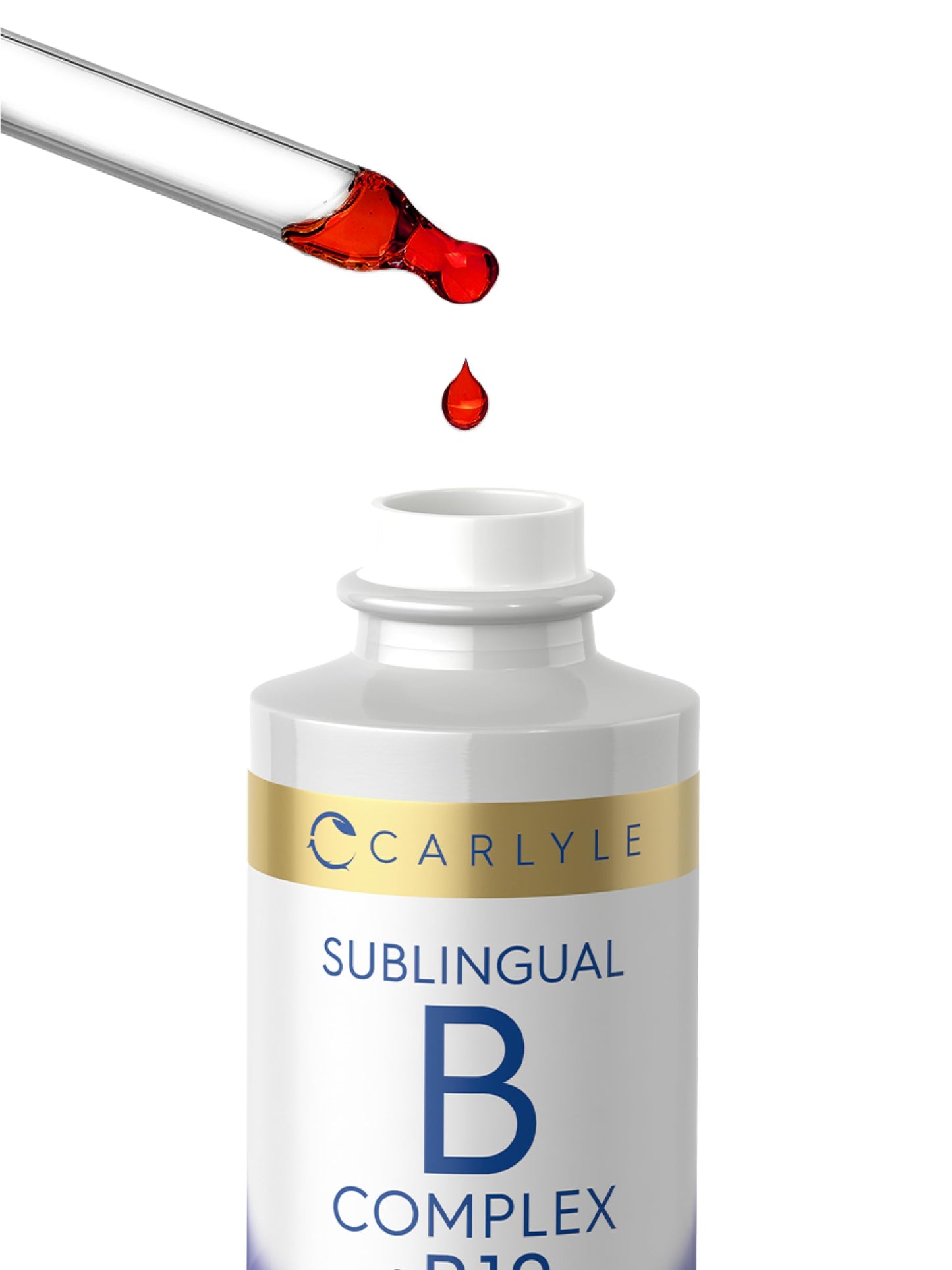 Carlyle Sublingual Vitamin B Complex with B12 โ 2 fl oz Berry