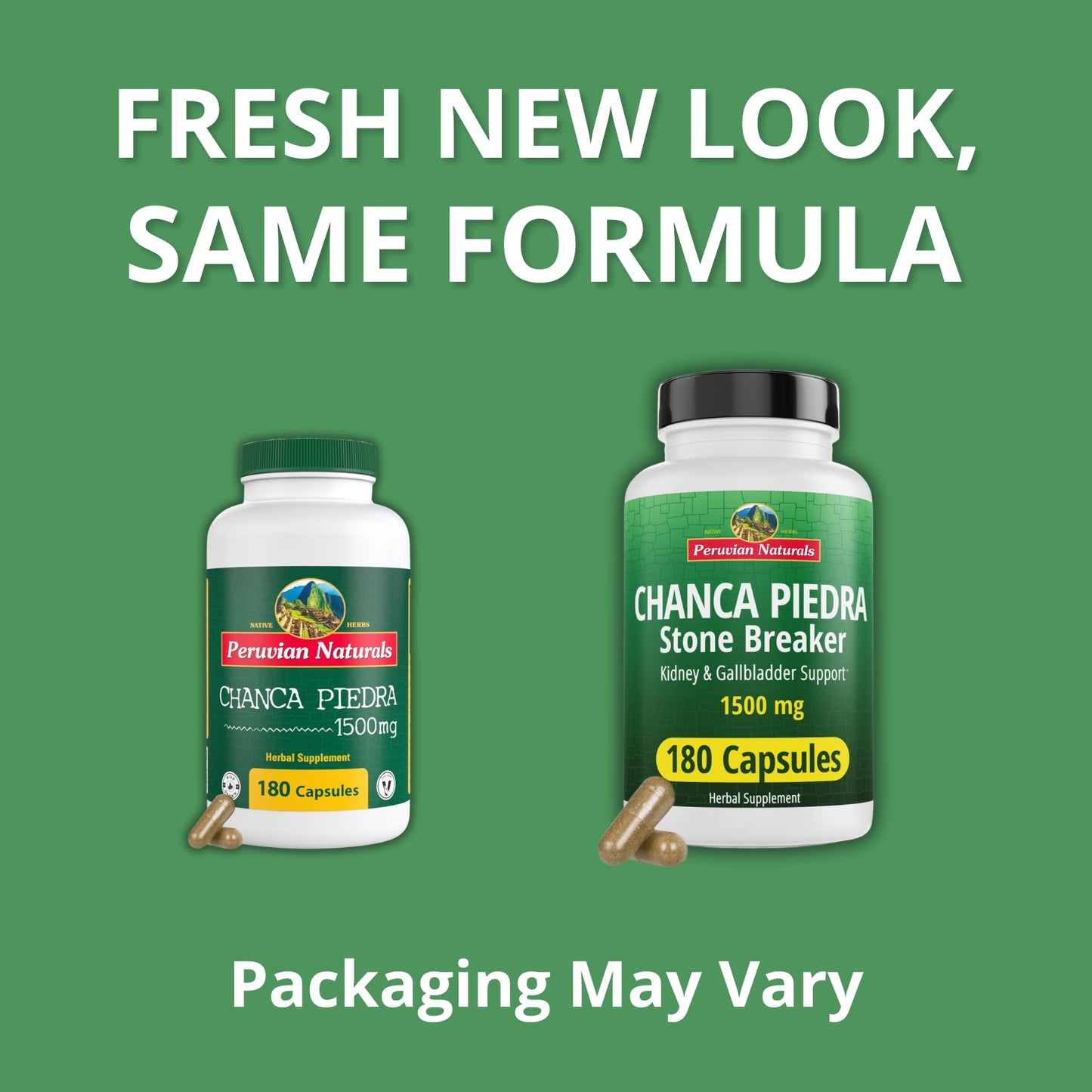 Chanca Piedra 360 Capsules โ Stone Breaker, Kidney Detox & Gallbladder Support