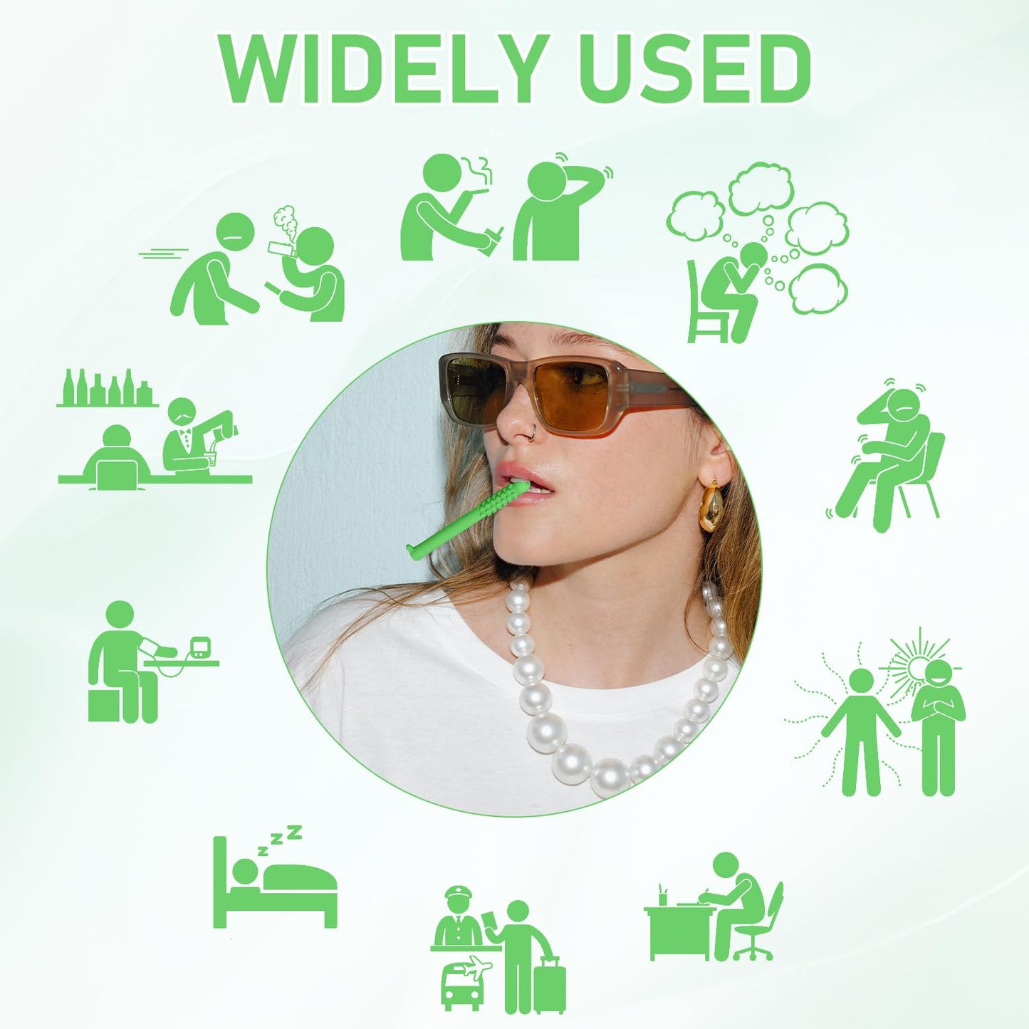 Chewable Breather Sticks โ Quit Smoking, Essential Oil Breath, Fruity Craving Relief (3 PCS)