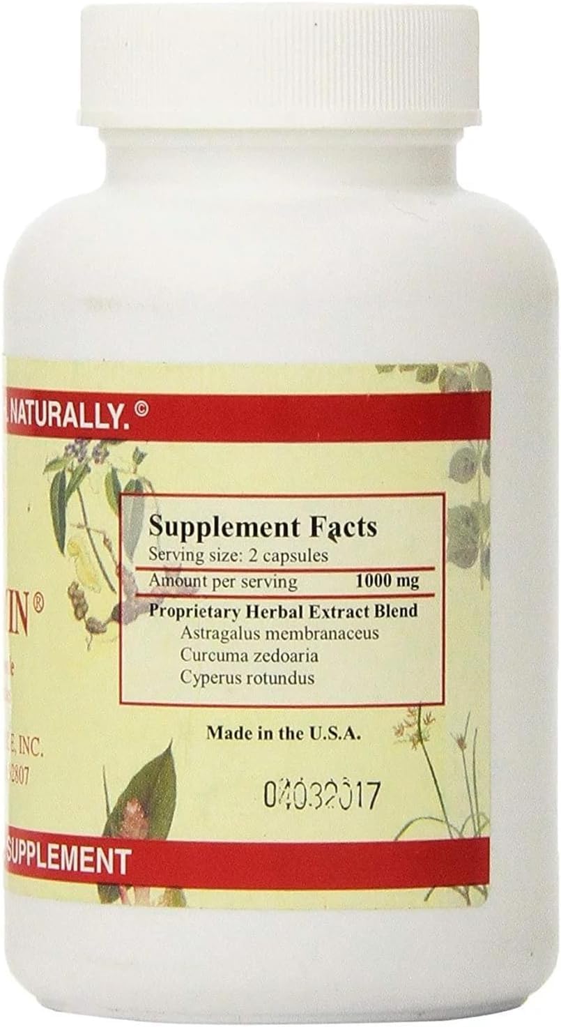 Chi's Enterprise Myomin 120-Capsule Bottle β 500 mg Each for Hormone Balance
