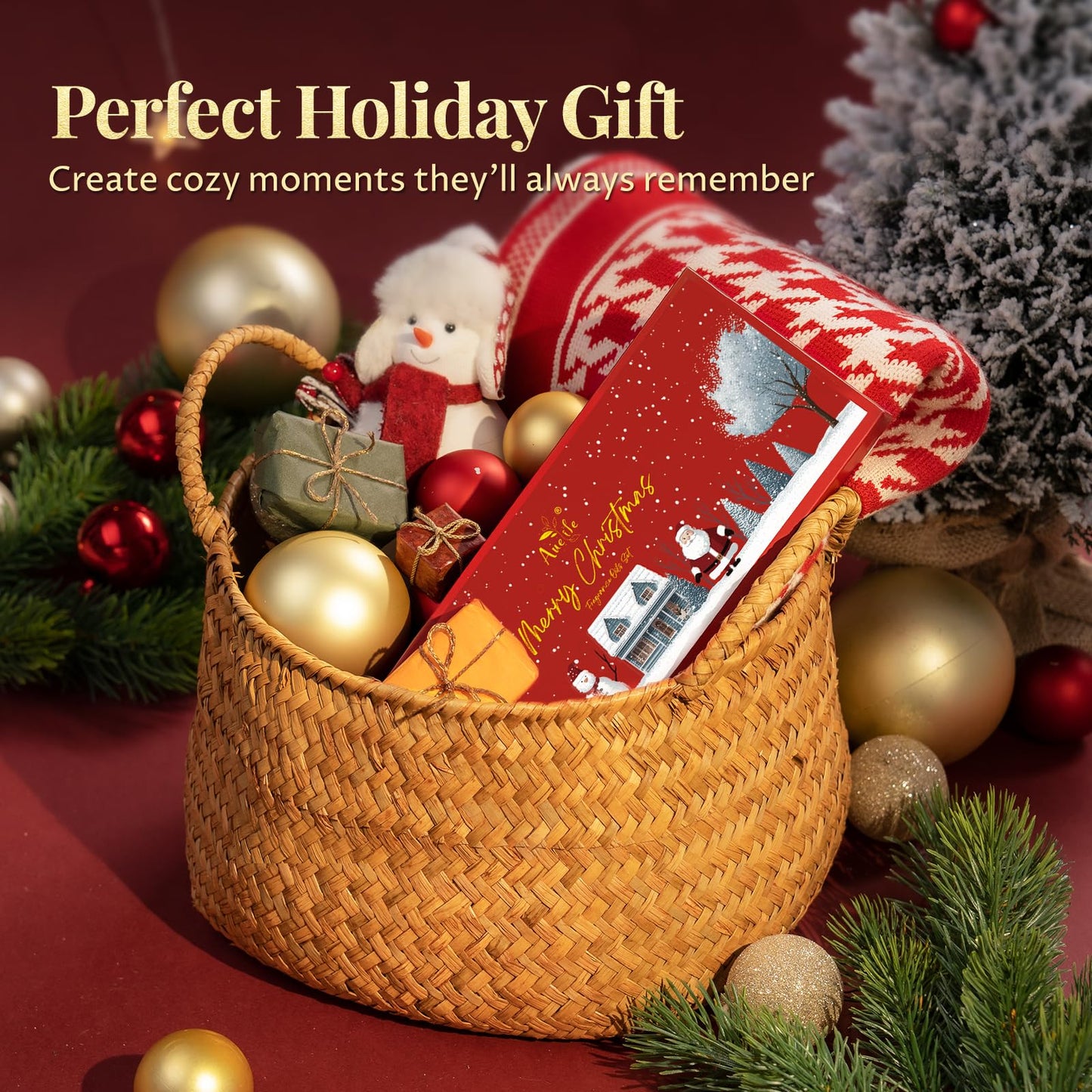 Christmas Essential Oil Set โ 6 Pack for Diffuser & Candles