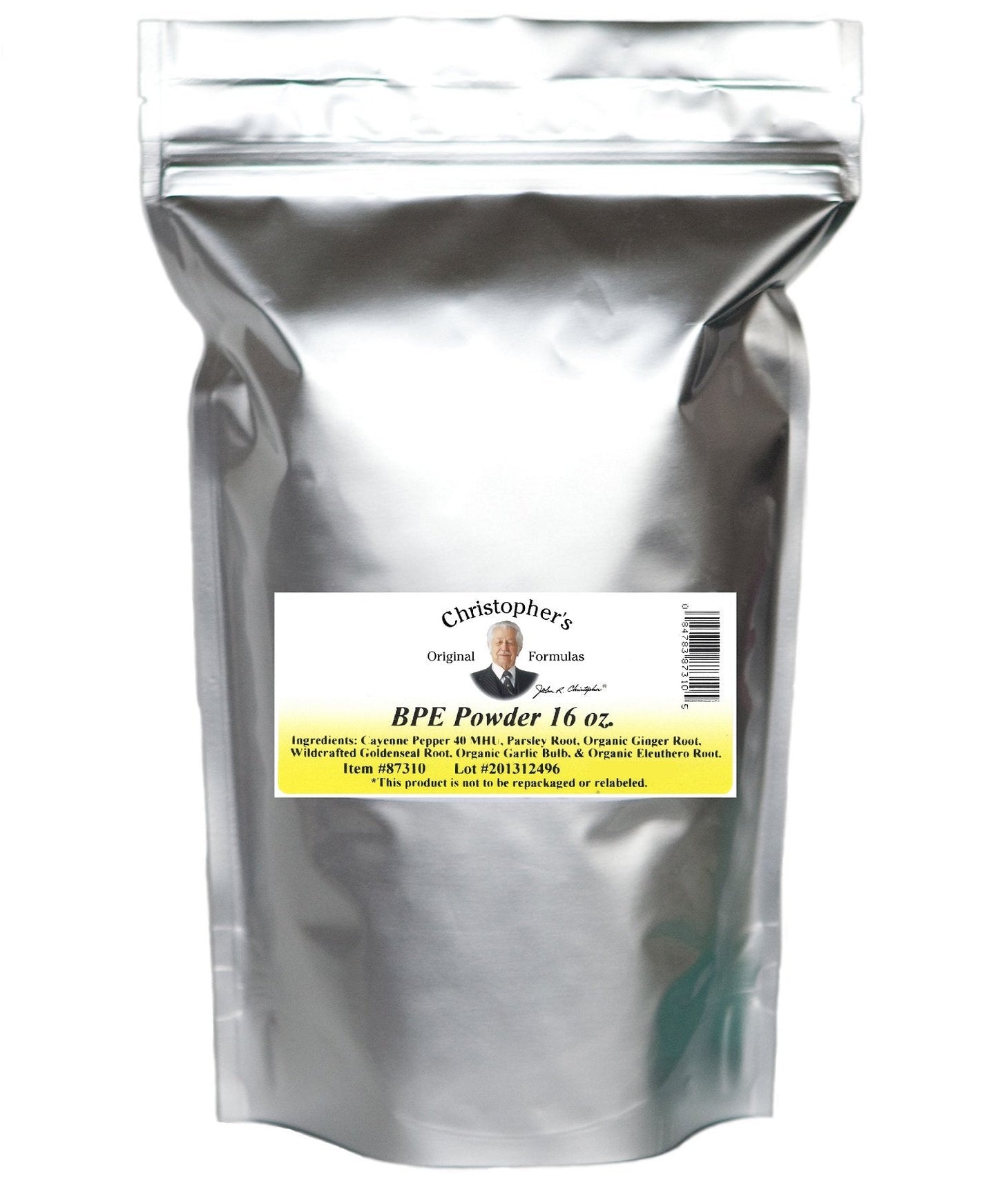 Christopher’s Original Formulas BPE Powder – 16 oz Herbal Blend | USA Made