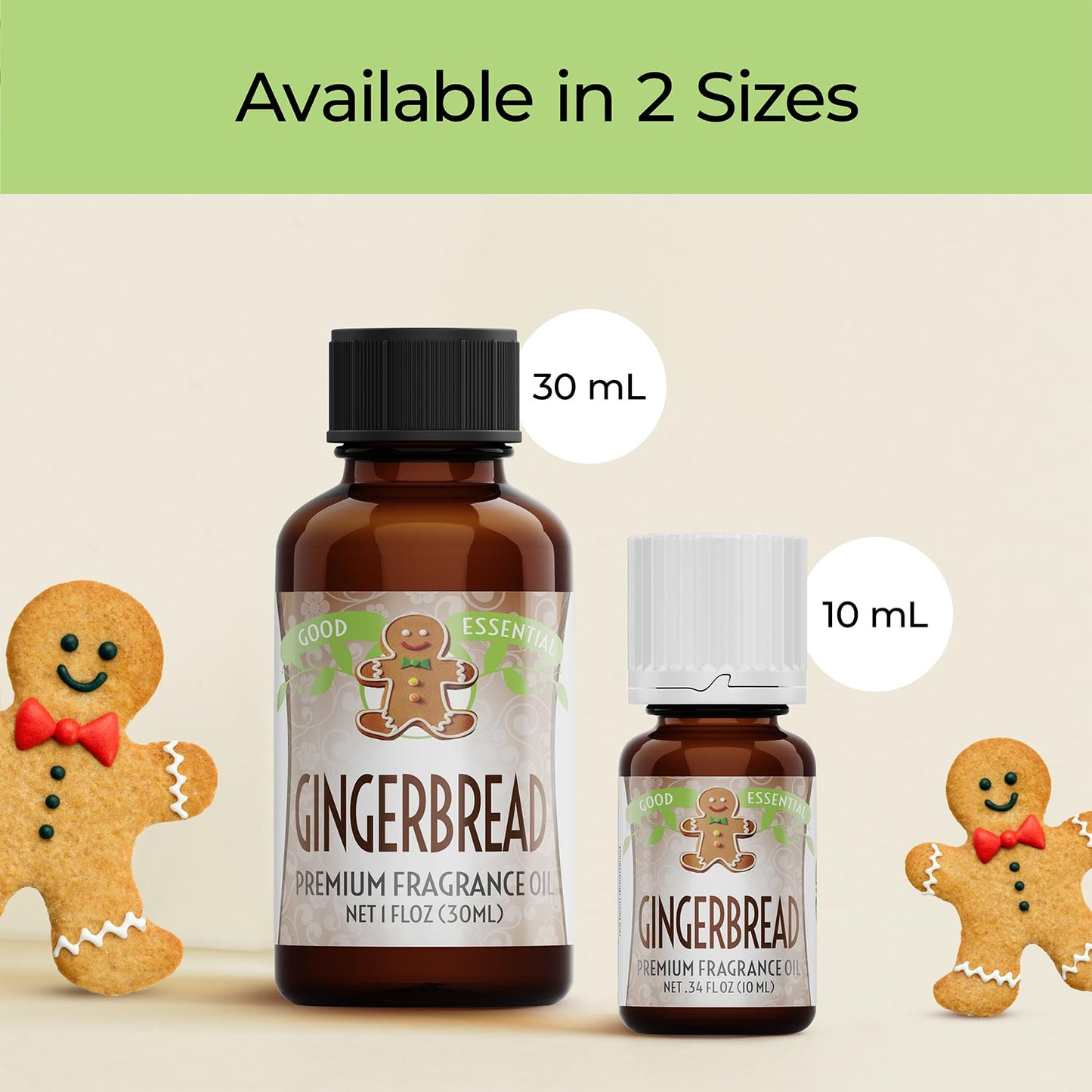 Good Essential Gingerbread Fragrance Oil 1 oz โ Diffusers, Candles & Soaps