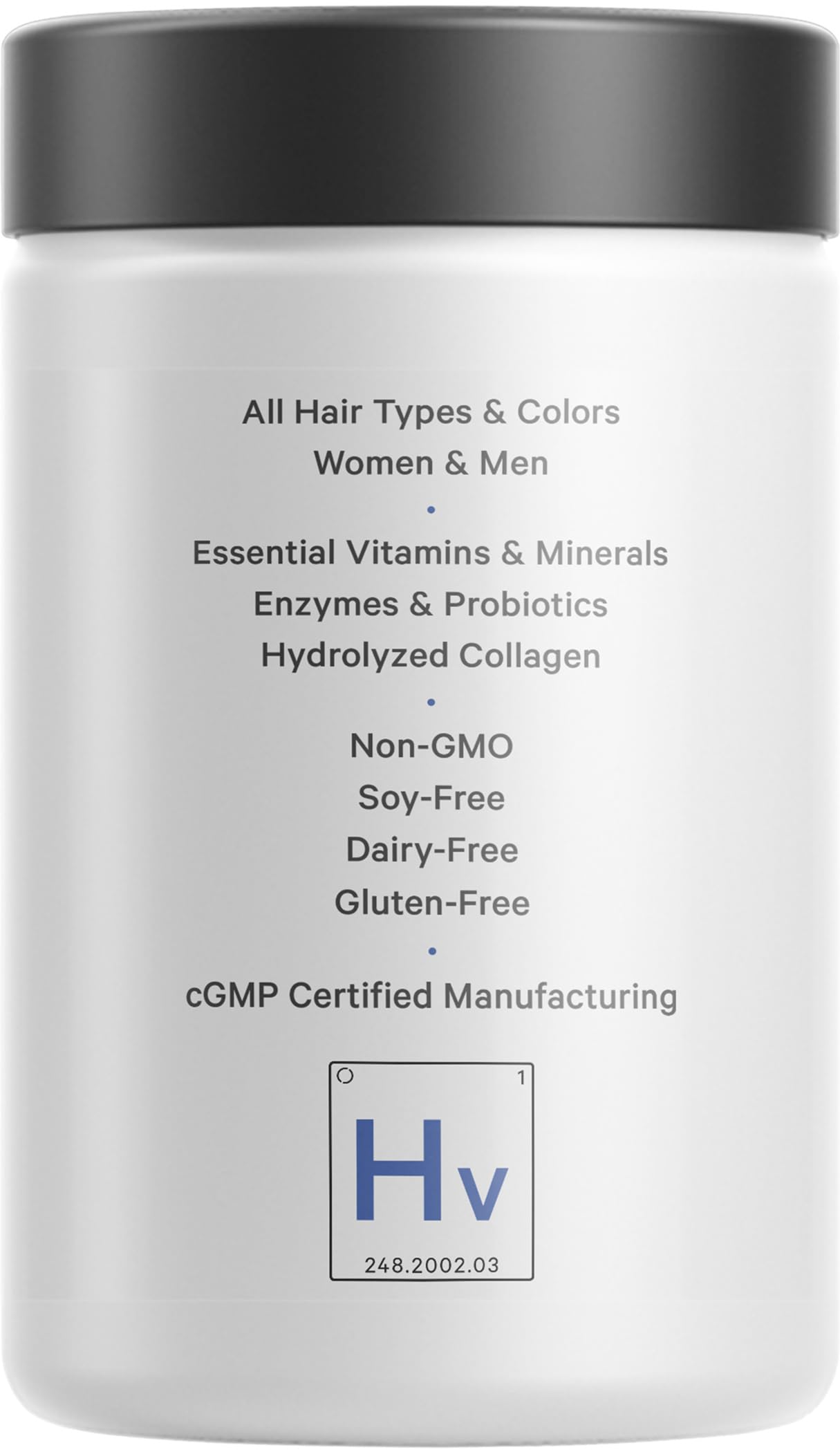 Codeage Hair Vitamins 10000 mcg Biotin โ Hair Nutrition with Collagen, Keratin & Probiotics | 120 Capsules