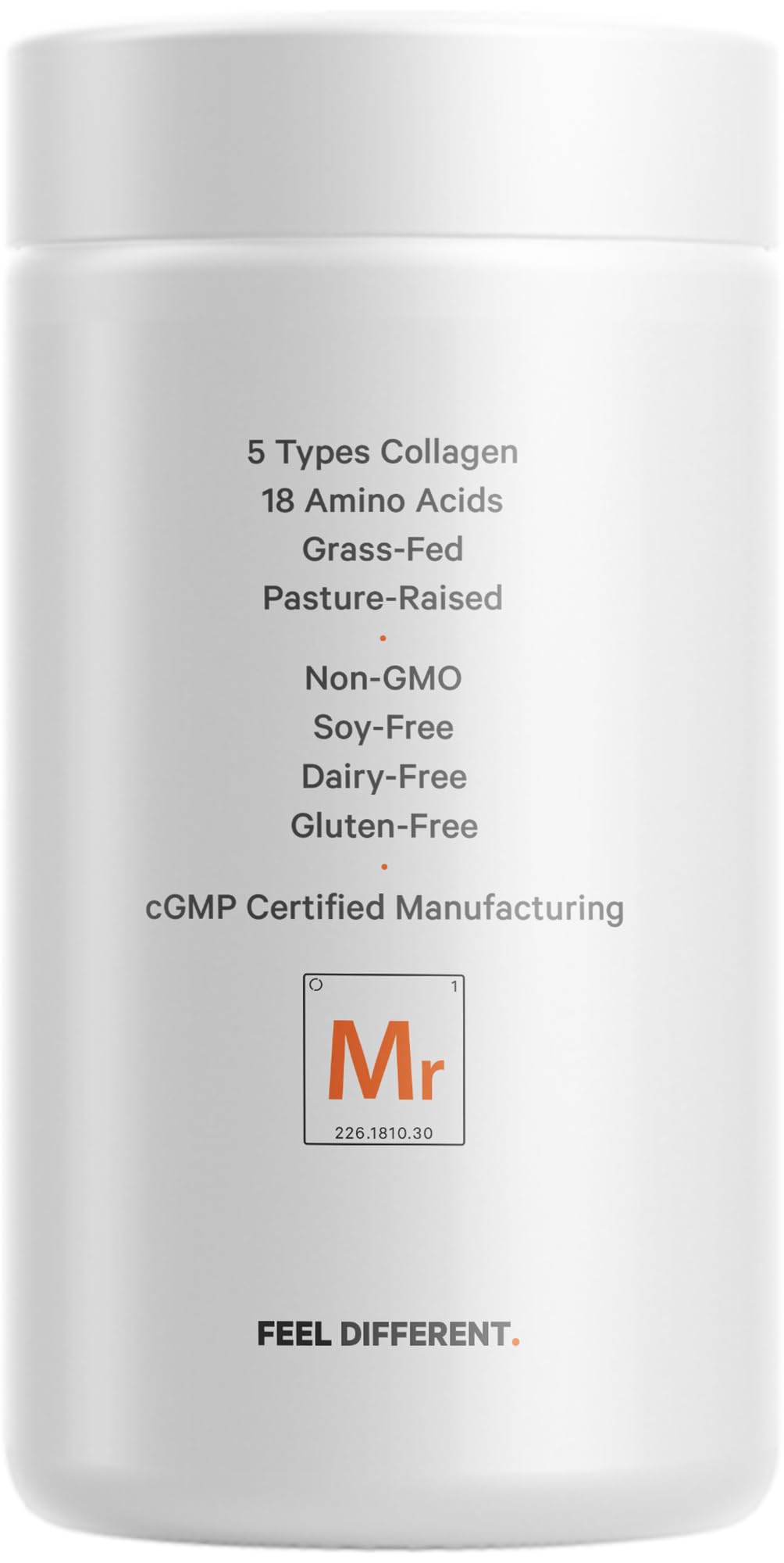 Codeage Multi Collagen Protein + Organic Raw Greens Capsules – 5 Types, 21 Fruits & Veggies, Grass-Fed Hydrolyzed Collagen, 180 Count