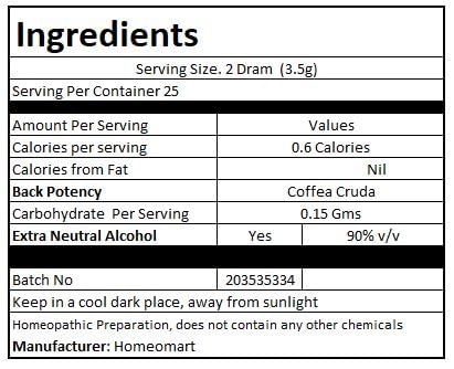 Coffea Cruda Homeopathy Pellets 30C Potency โ Pack of 3 | HomeoMart