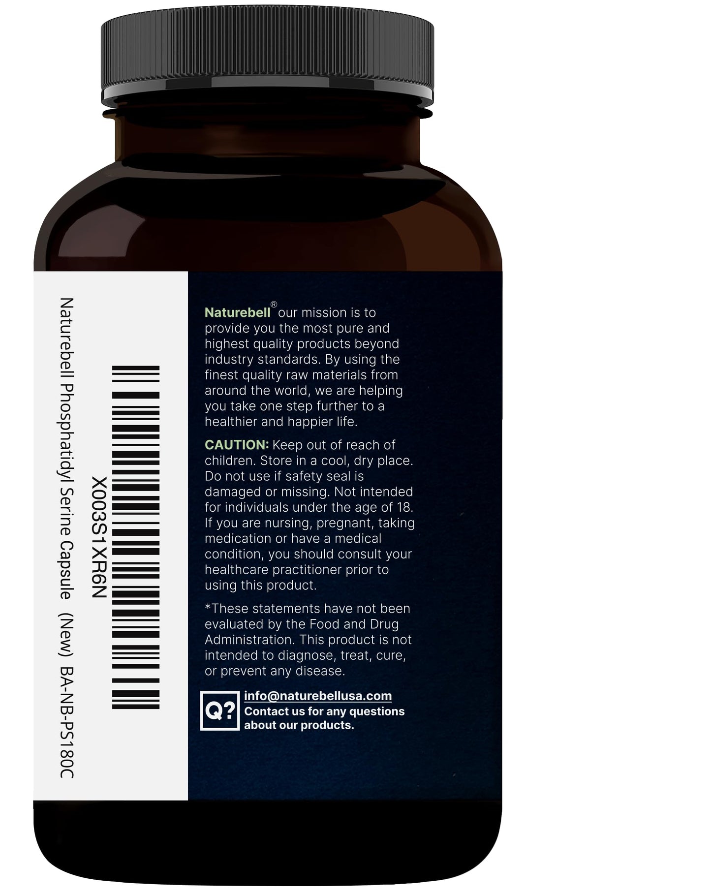 Ultra Strength Phosphatidylserine 500mg per Serving โ 240 Capsules | Soy Free, Sunflower Lecithin, Non-GMO