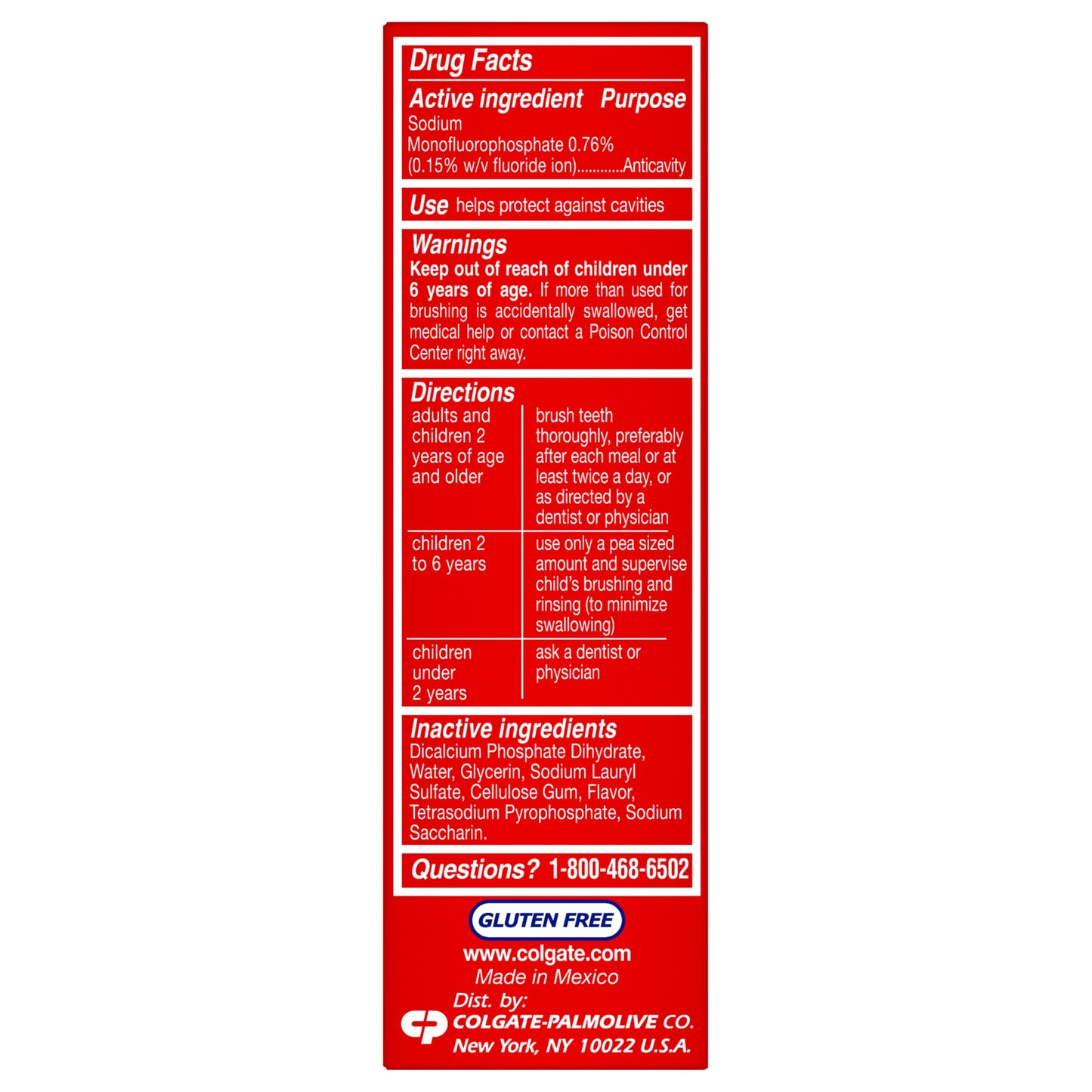 Colgate Cavity Protection Toothpaste with Fluoride โ 24 Pack, Minty Regular Flavor, 1 oz Tubes