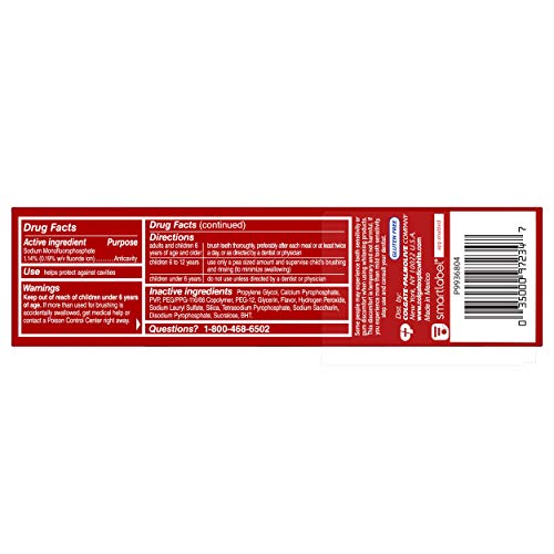 Colgate Optic White Advanced Vibrant Clean Toothpaste โ 3.2 oz, 3-Pack