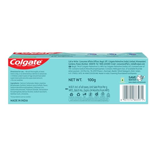 Colgate Pro Argin Toothpaste - 2x Enamel Strength (100g/3.5oz)