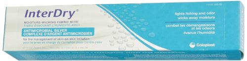 Coloplast InterDry Ag Roll 10 x 144 β Sterile Moisture-Wicking Fabric with Silver